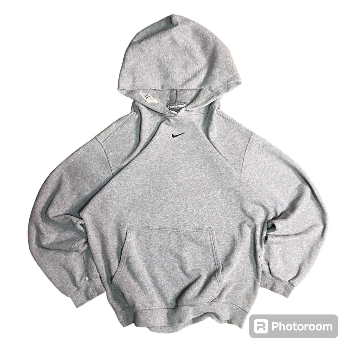 Nike × Vintage VINTAGE 2000s NIKE CENTRE SWOOSH HOODIE Size US M / EU 48-50 / 2 - 1 Thumbnail