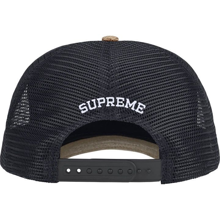 Supreme Supreme Raffia Mesh Back 5-Panel Hat Tan SS26 Size ONE SIZE - 2 Thumbnail