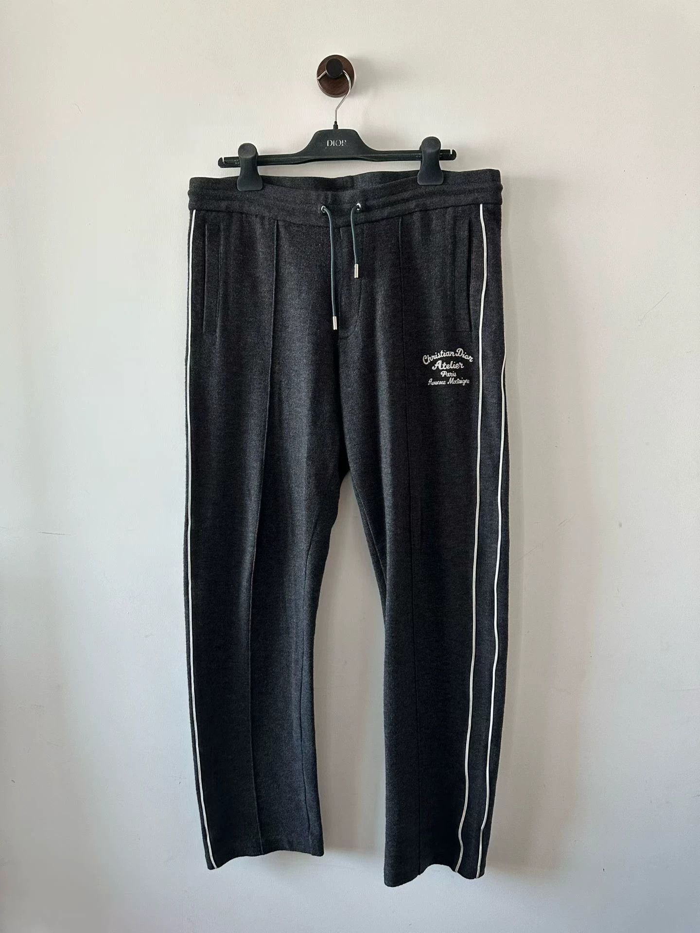 Dior Dior Wool Logo Pants L 98 New Size US 38 / EU 54 - 1 Thumbnail