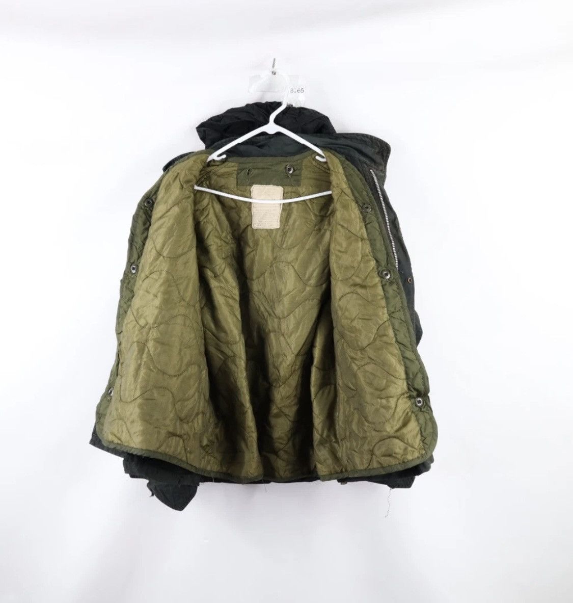 Vintage Overdyed 70’s Military Issued M65 Jacket Size US M / EU 48-50 / 2 - 2 Thumbnail