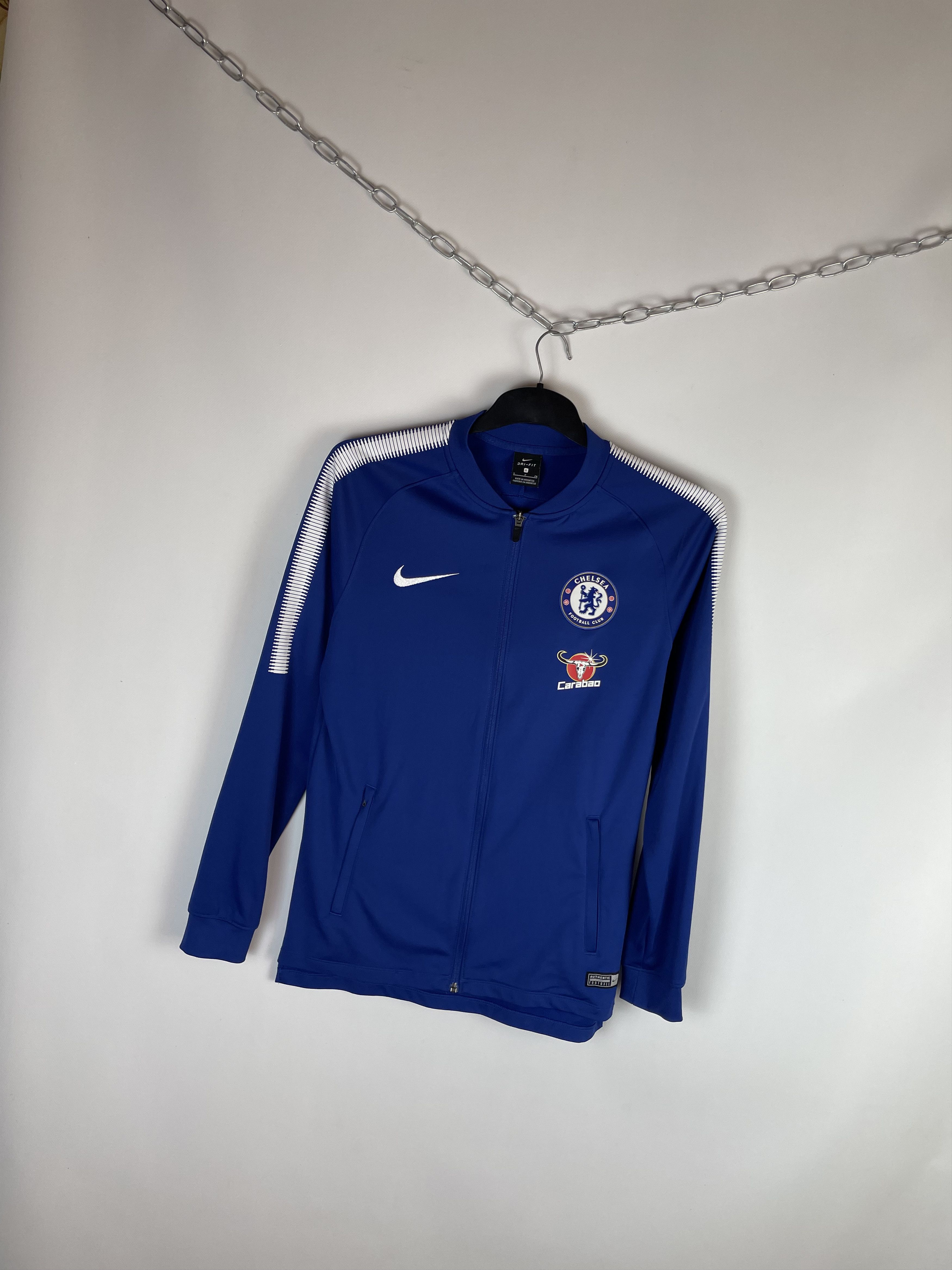 Chelsea Soccer Nike Chelsea Training Zip Jacket Shirt Size US S / EU 44-46 / 1 - 2 Thumbnail