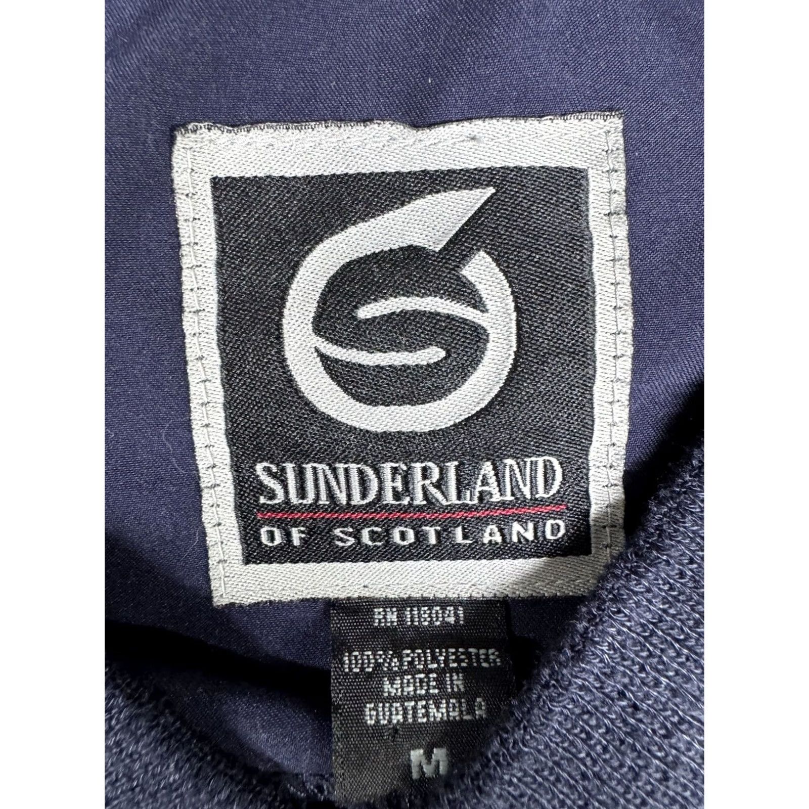 Vintage VINTAGE Sunderland Of Scotland Kapalua Golf Hawaii Windbreaker Pullover Blue Mens M Jacket Size US M / EU 48-50 / 2 - 2 Thumbnail