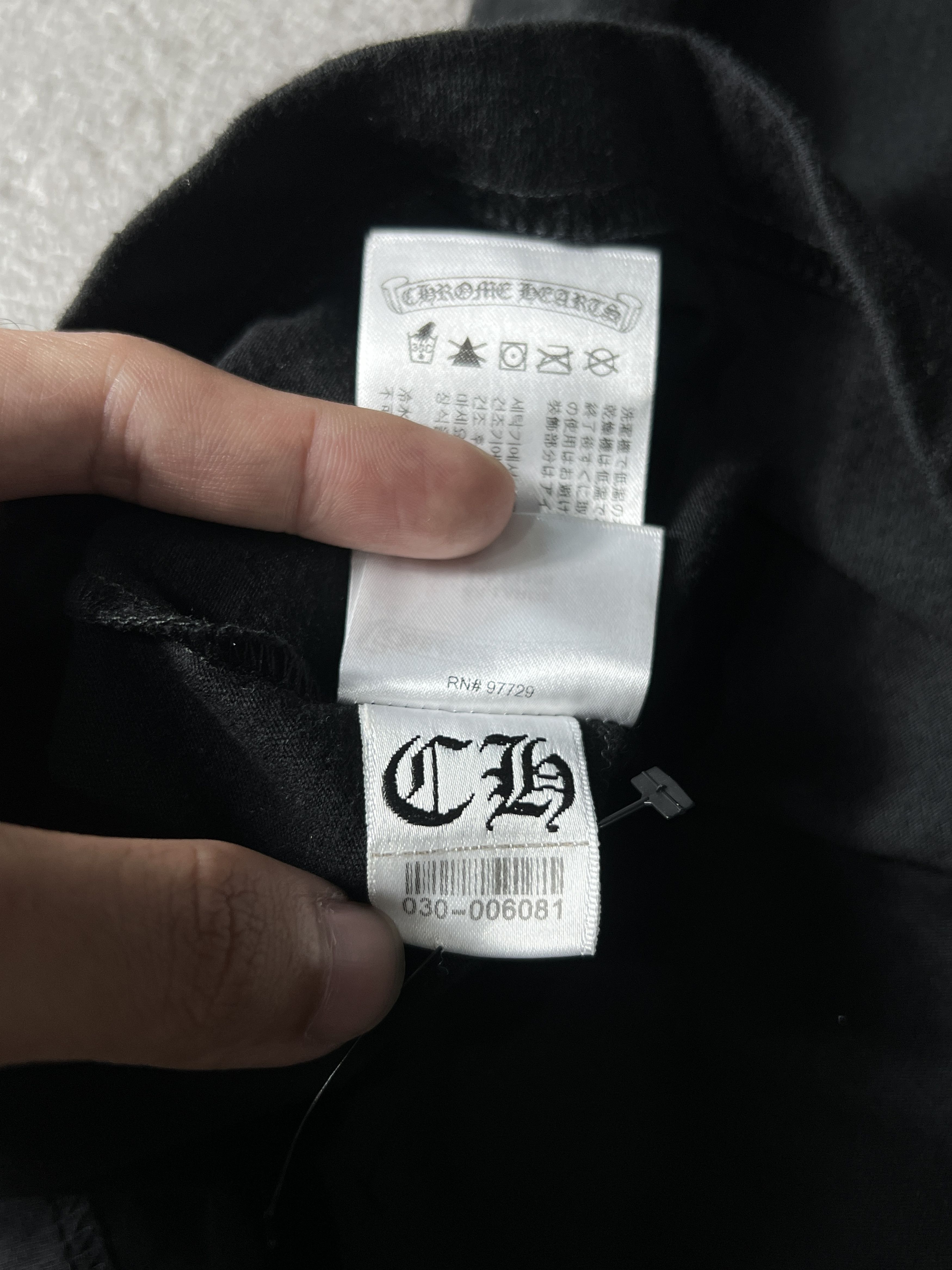 Chrome Hearts Chrome Hearts Las Vegas Tee Black XXL Size US XXL / EU 58 / 5 - 11 Thumbnail