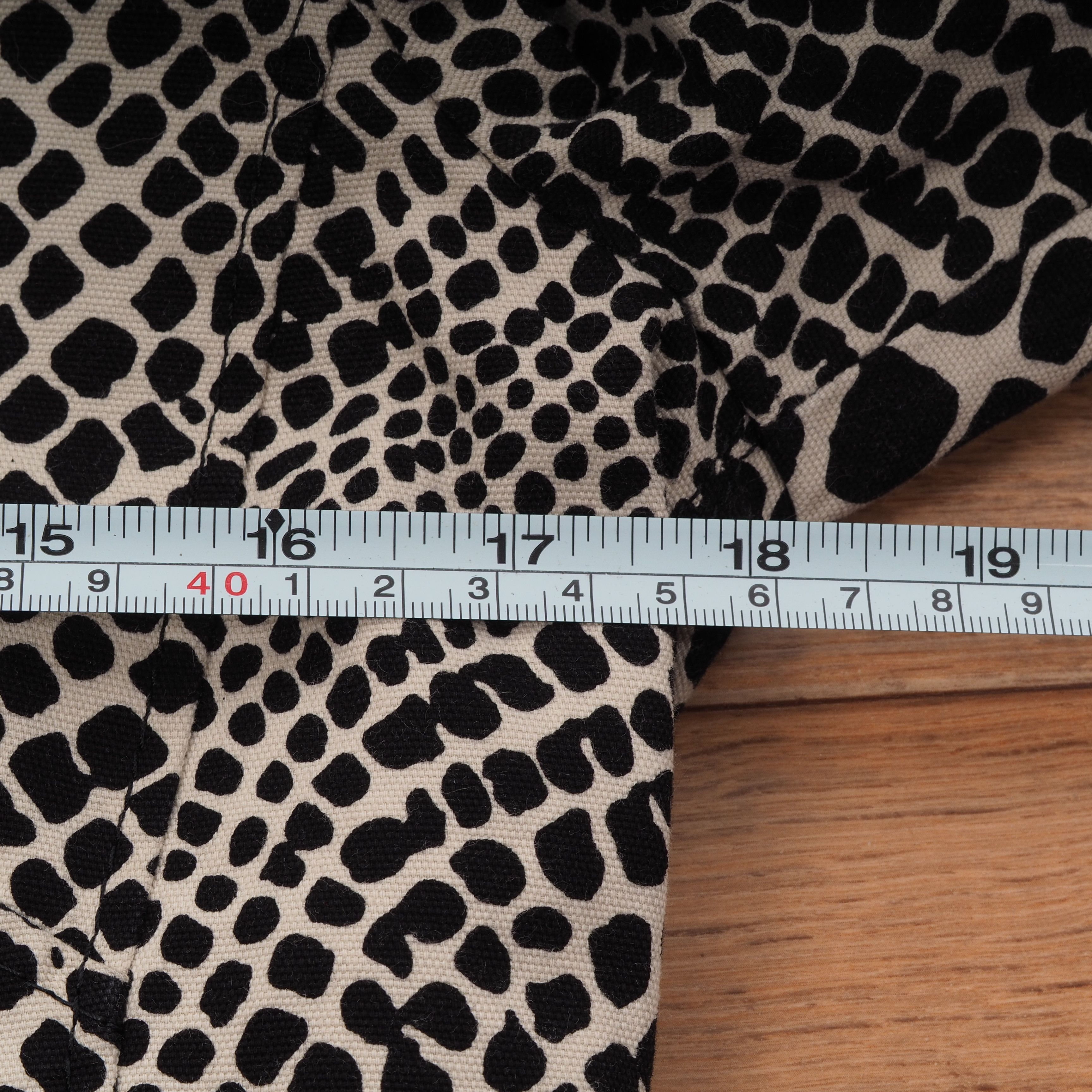 Armani Collezioni Armani Collezioni Animal Print Snap Jacket Blazer Size M / US 6-8 / IT 42-44 - 7 Thumbnail