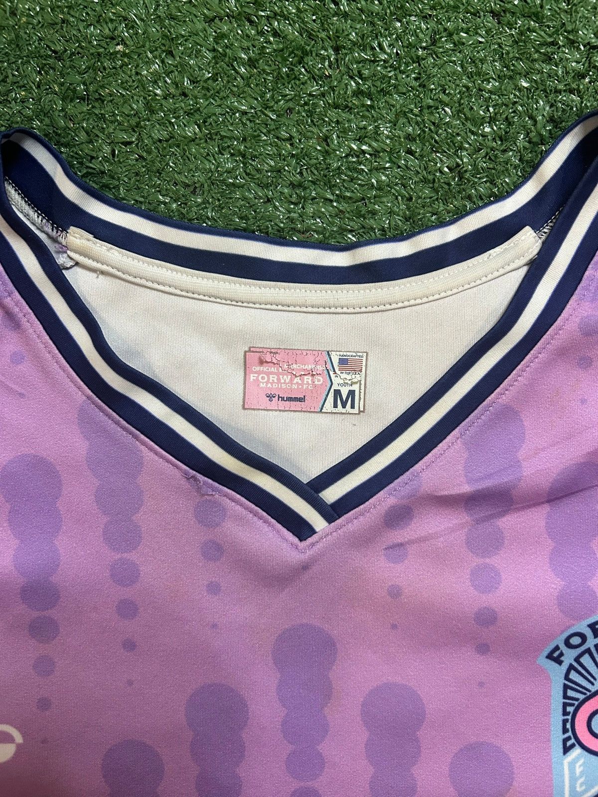 Hummel Forward Madison FC Smoky Sunset away jersey Size US M / EU 48-50 / 2 - 3 Thumbnail