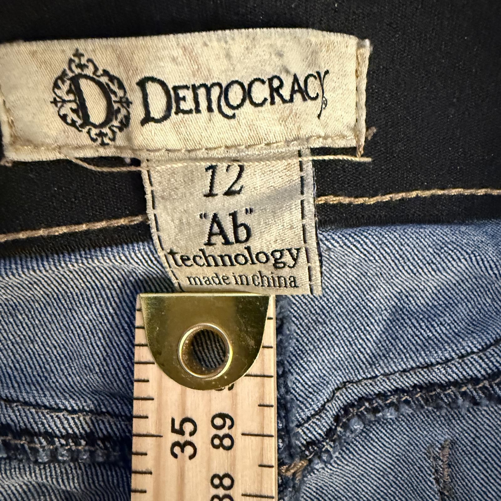 Other Democracy “Ab” Tech Women's Denim Jeans Dark Wash – Size 12 Size 34" / US 12 / IT 48 - 5 Thumbnail