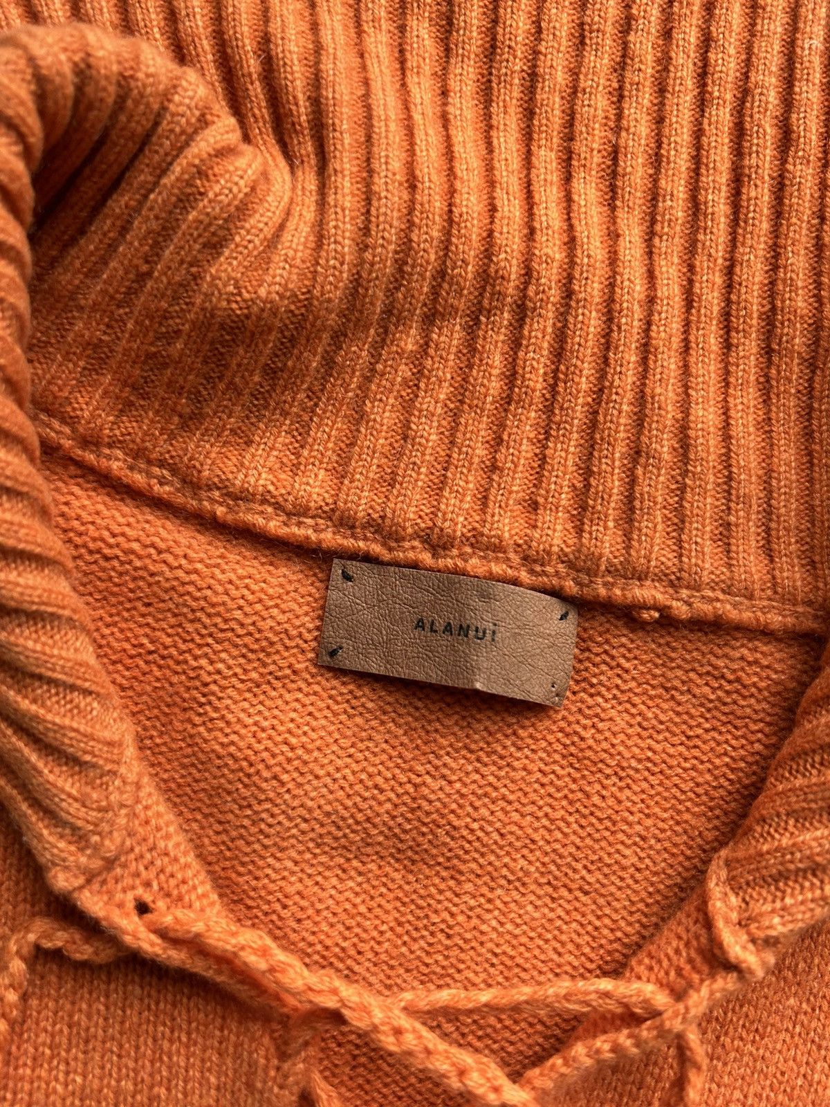 Alanui Alanui orange cashmere jumper S aztec Size S / US 4 / IT 40 - 2 Thumbnail