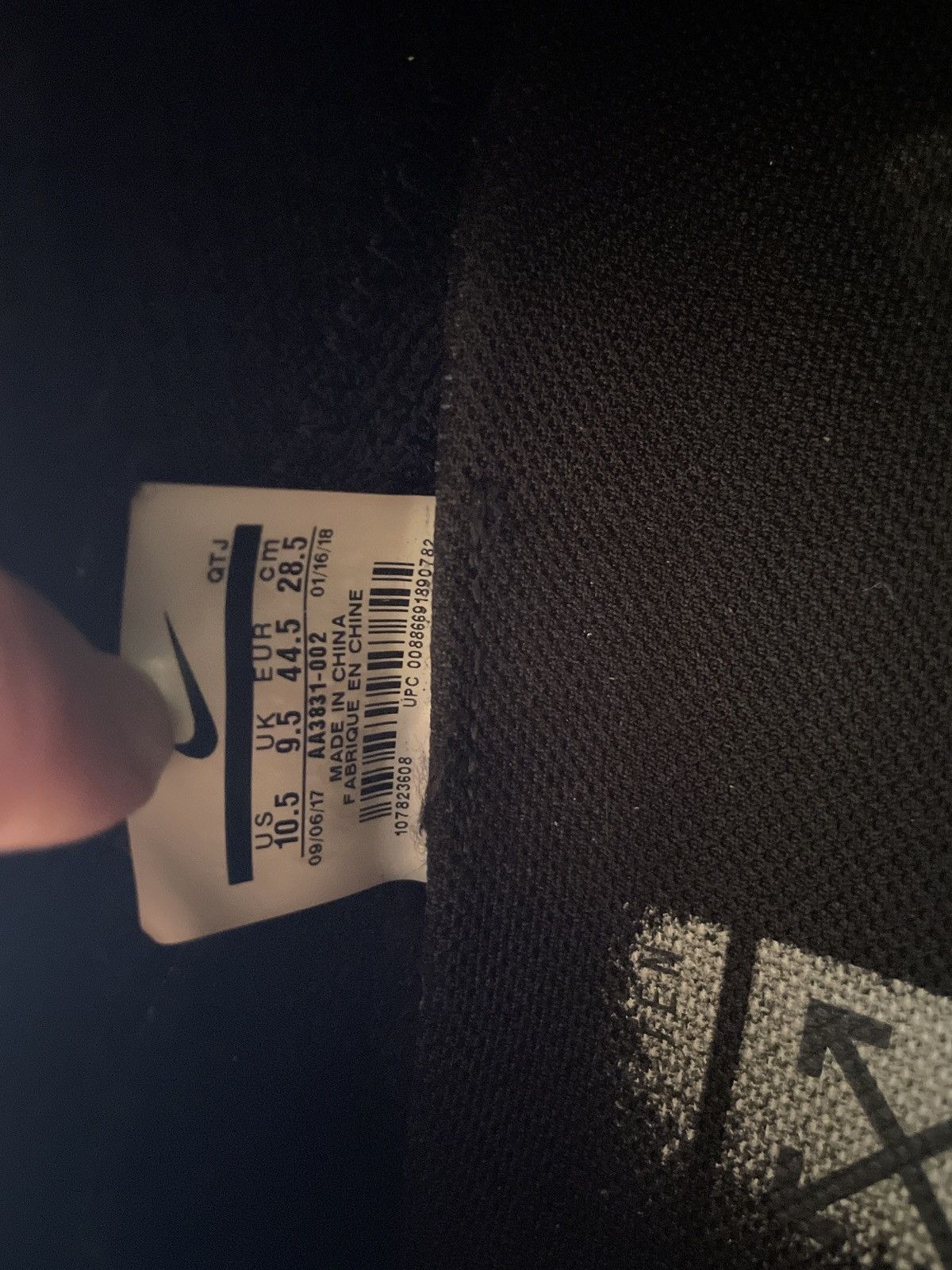Nike × Off-White Off white vapor max 2.0 (black) Size US 10.5 / EU 43-44 - 6 Thumbnail