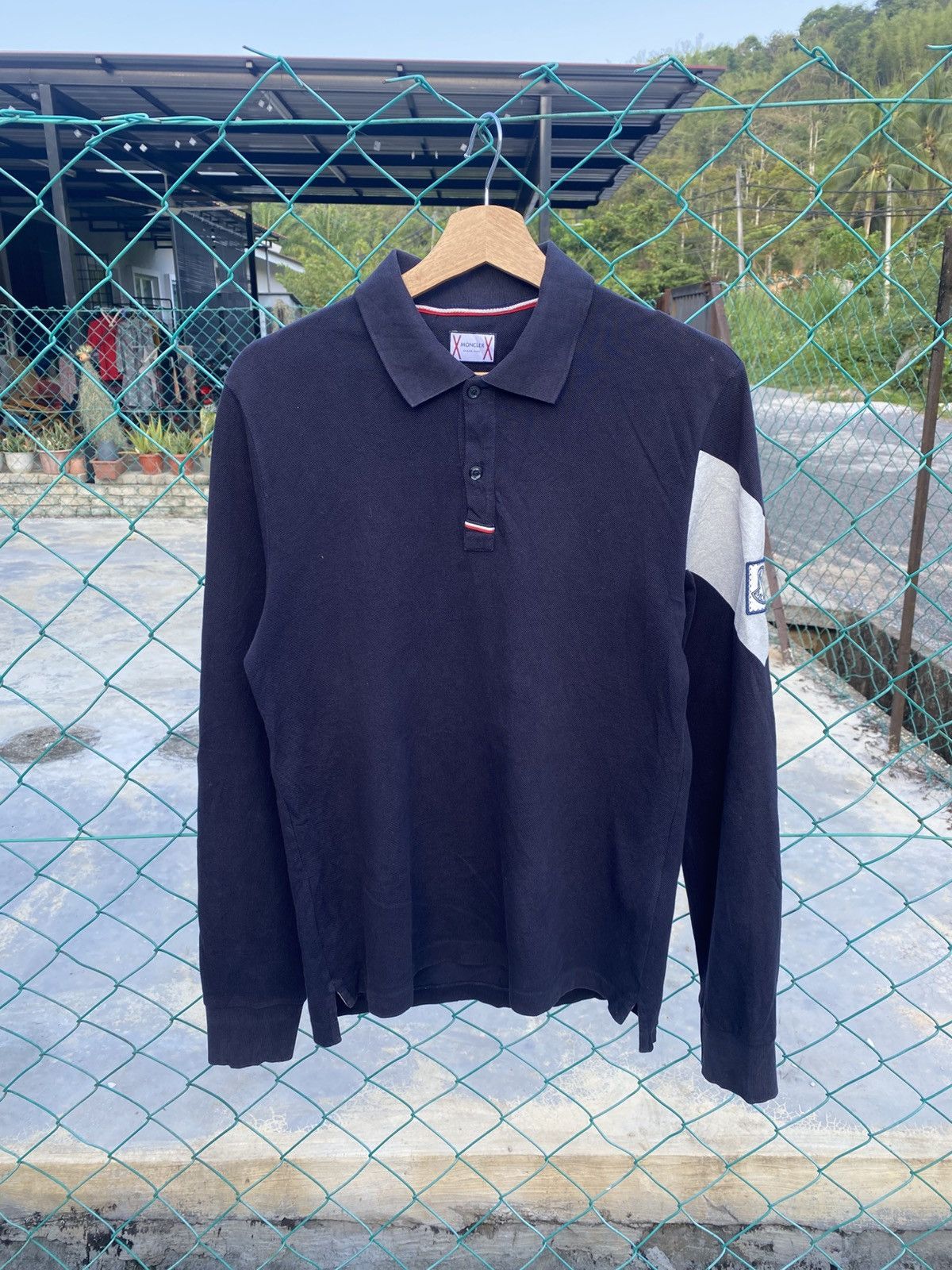 Moncler Moncler maglia long sleeve polo shirts Size US S / EU 44-46 / 1 - 1 Thumbnail