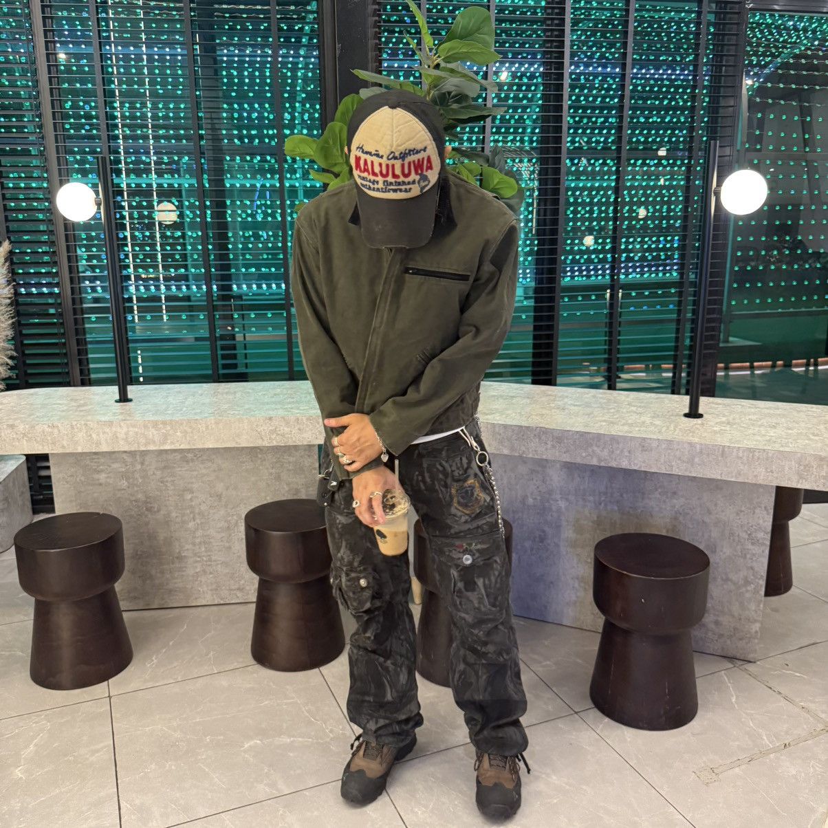 Other × Vintage vintage japanese brand save stars camouflage cargo pants Size US 32 / EU 48 - 13 Thumbnail