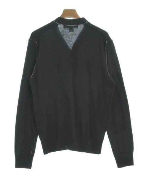 Comme des Garcons SHIRT Sweater cardigan V-neck plain button up acrylic Dark Blue Size US L / EU 52-54 / 3 - 2 Thumbnail