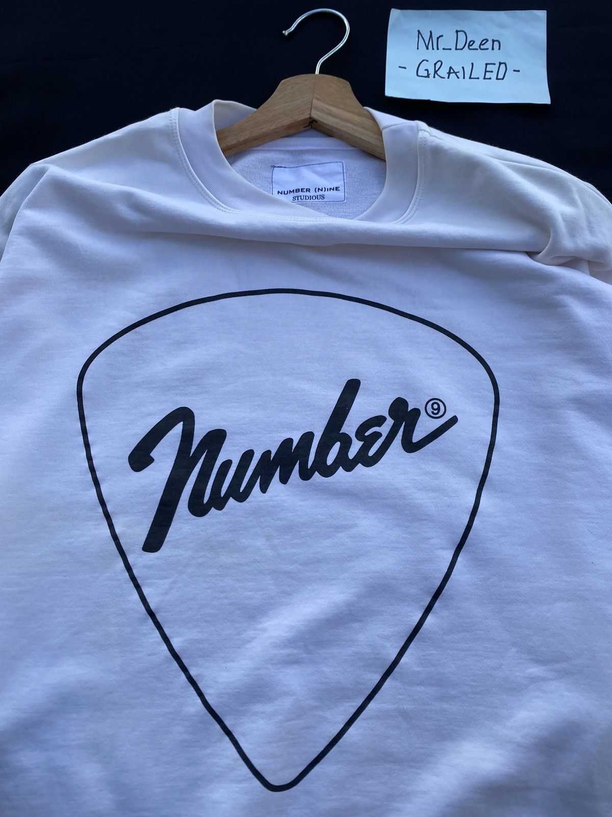 Number (N)ine Rare Number Nine Spellout Sweater Size US L / EU 52-54 / 3 - 9 Thumbnail