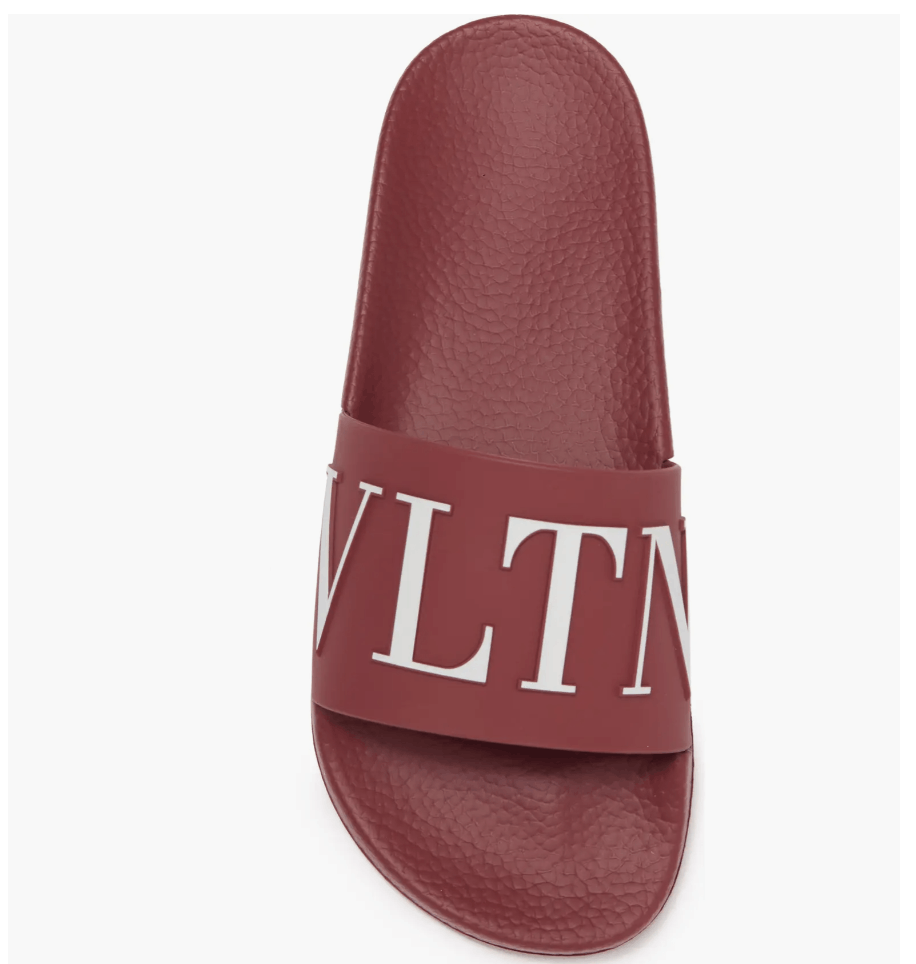 Valentino VALENTINO GARAVANI Logo Slide Sandal Size US 12 / EU 45 - 2 Thumbnail