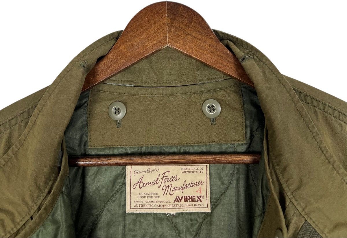 Avirex Vintage Distressed Avirex Shawl Collar Gallagher Jacket Size US M / EU 48-50 / 2 - 8 Thumbnail