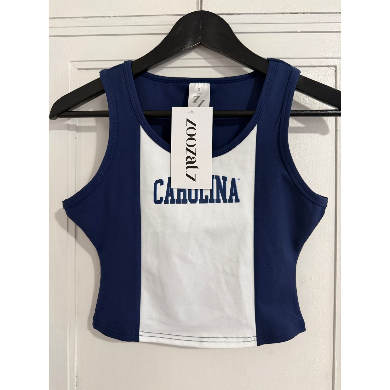 NCAA NWT North Carolina Tar Heels Cropped Tank Top Size S Size S / US 4 / IT 40 - 3 Thumbnail