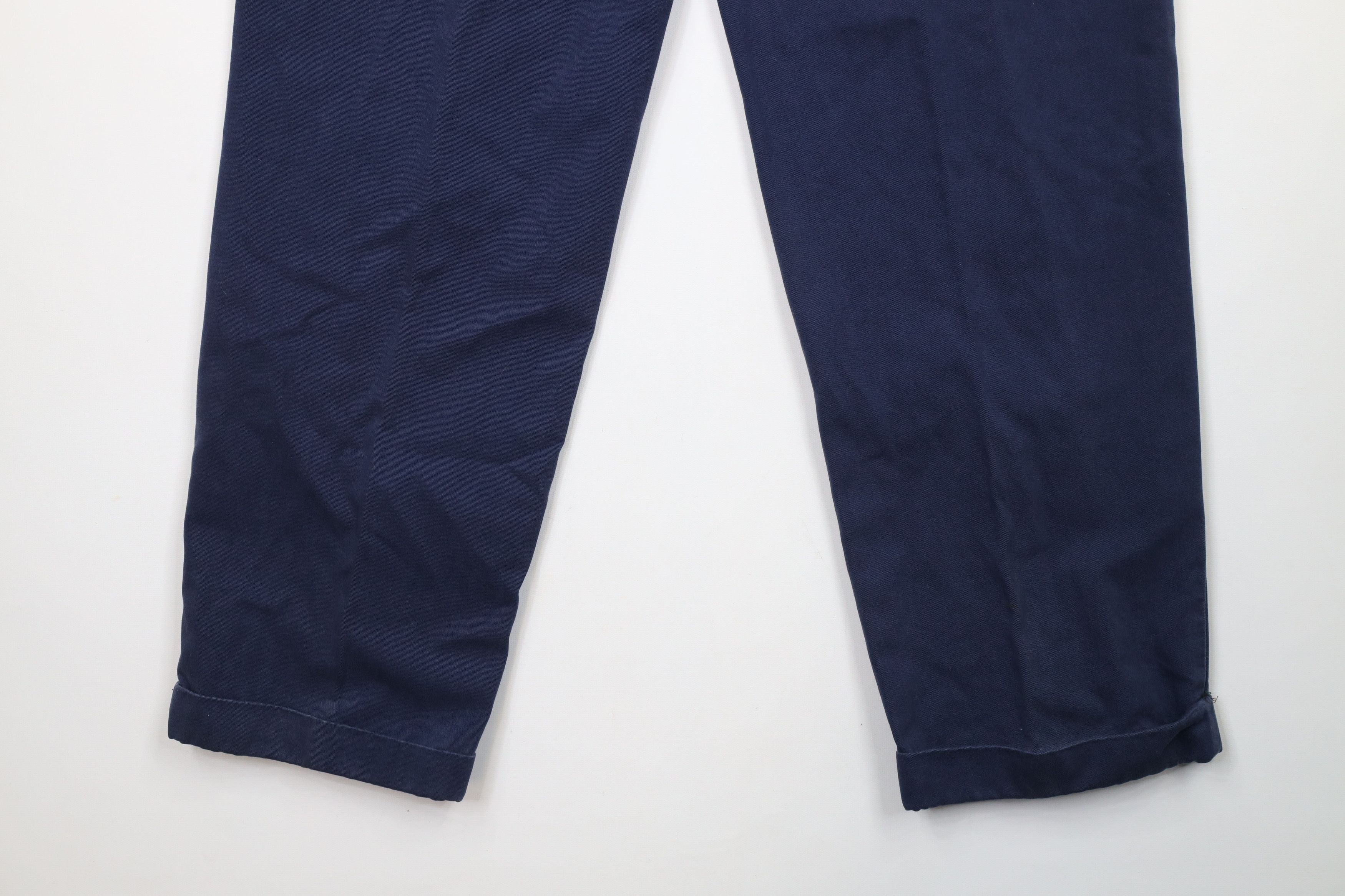 Tommy Hilfiger × Vintage Vintage 90s Tommy Hilfiger Cuffed Wide Leg Chino Pants Size US 32 / EU 48 - 12 Thumbnail