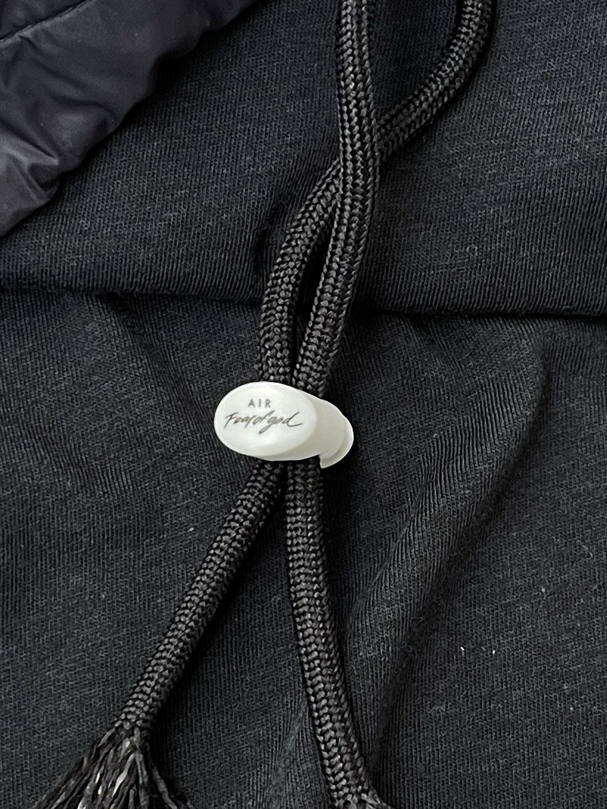Fear of God × Nike FW18 Nike X Fear Of God Half Zipper Coach Track Black Jacket Size US L / EU 52-54 / 3 - 18 Thumbnail