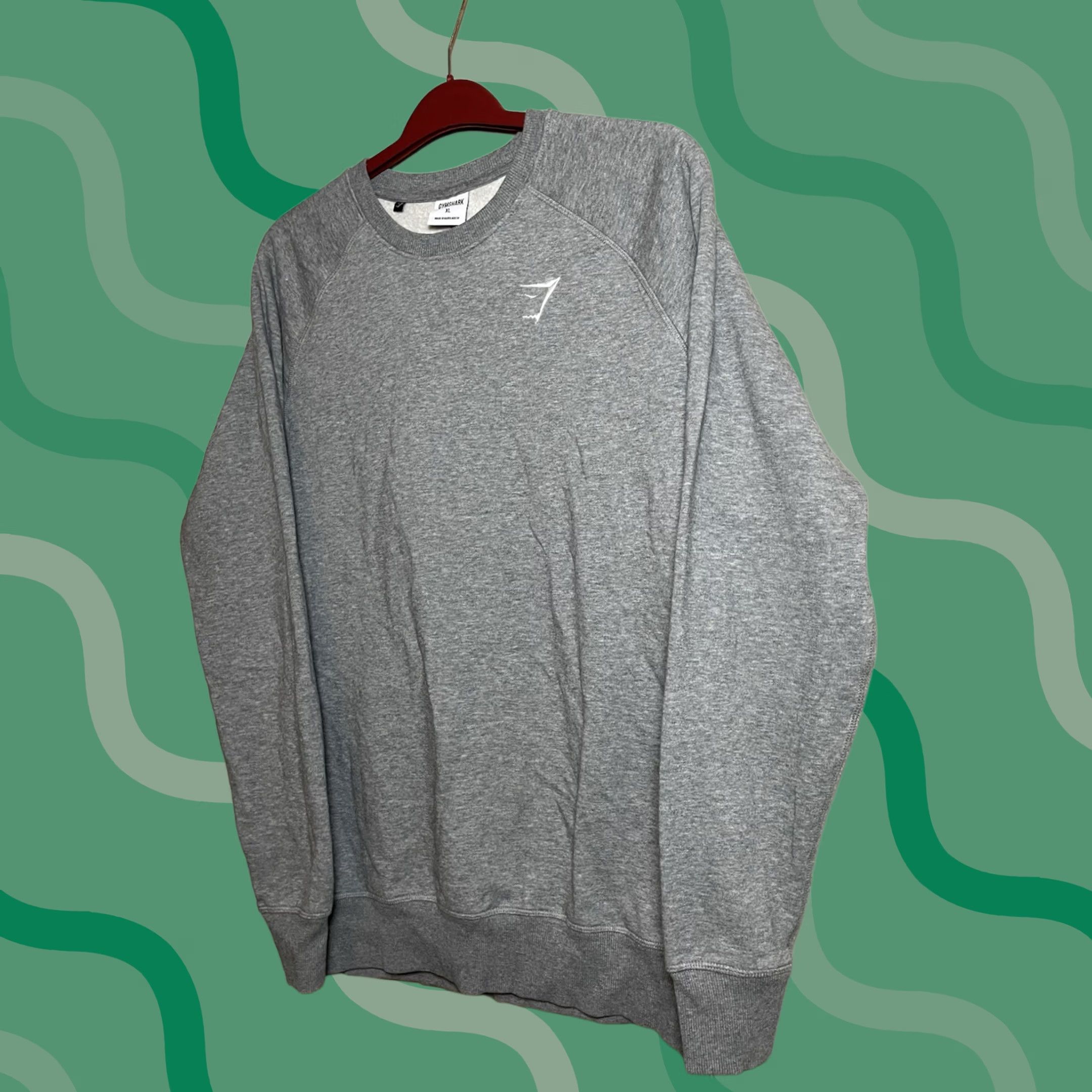 Gymshark Gymshark Sweatshirt Crew Long Sleeve XL Men Gray Size US XL / EU 56 / 4 - 1 Thumbnail