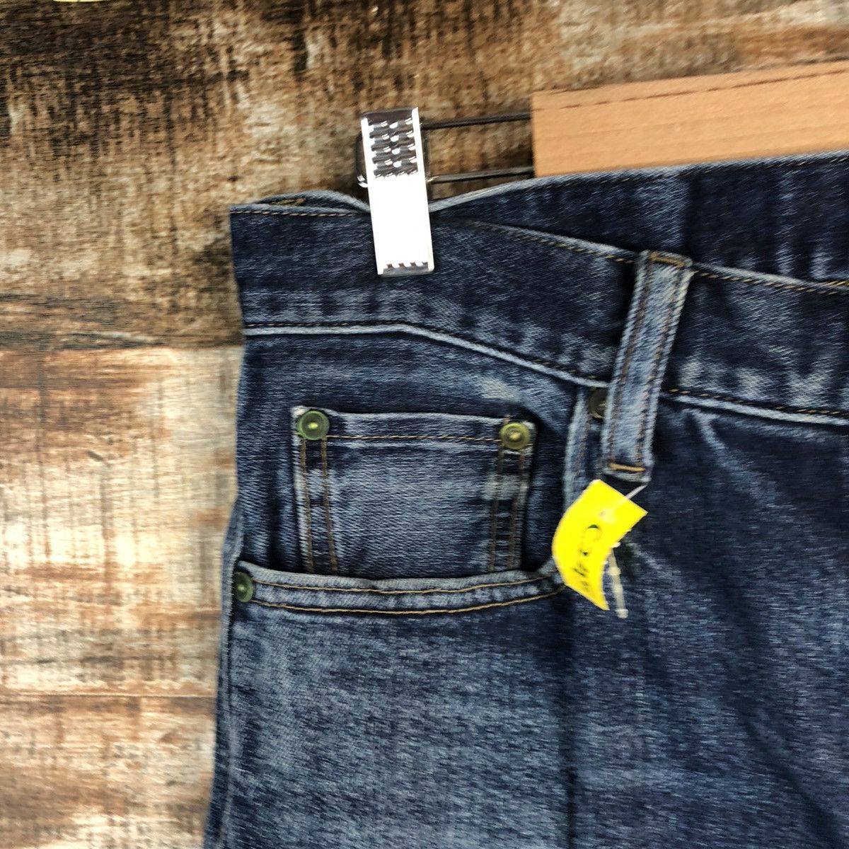 Uniqlo DLL Uniqlo Blue Distressed Denim Pants #C245 Size US 30 / EU 46 - 7 Thumbnail