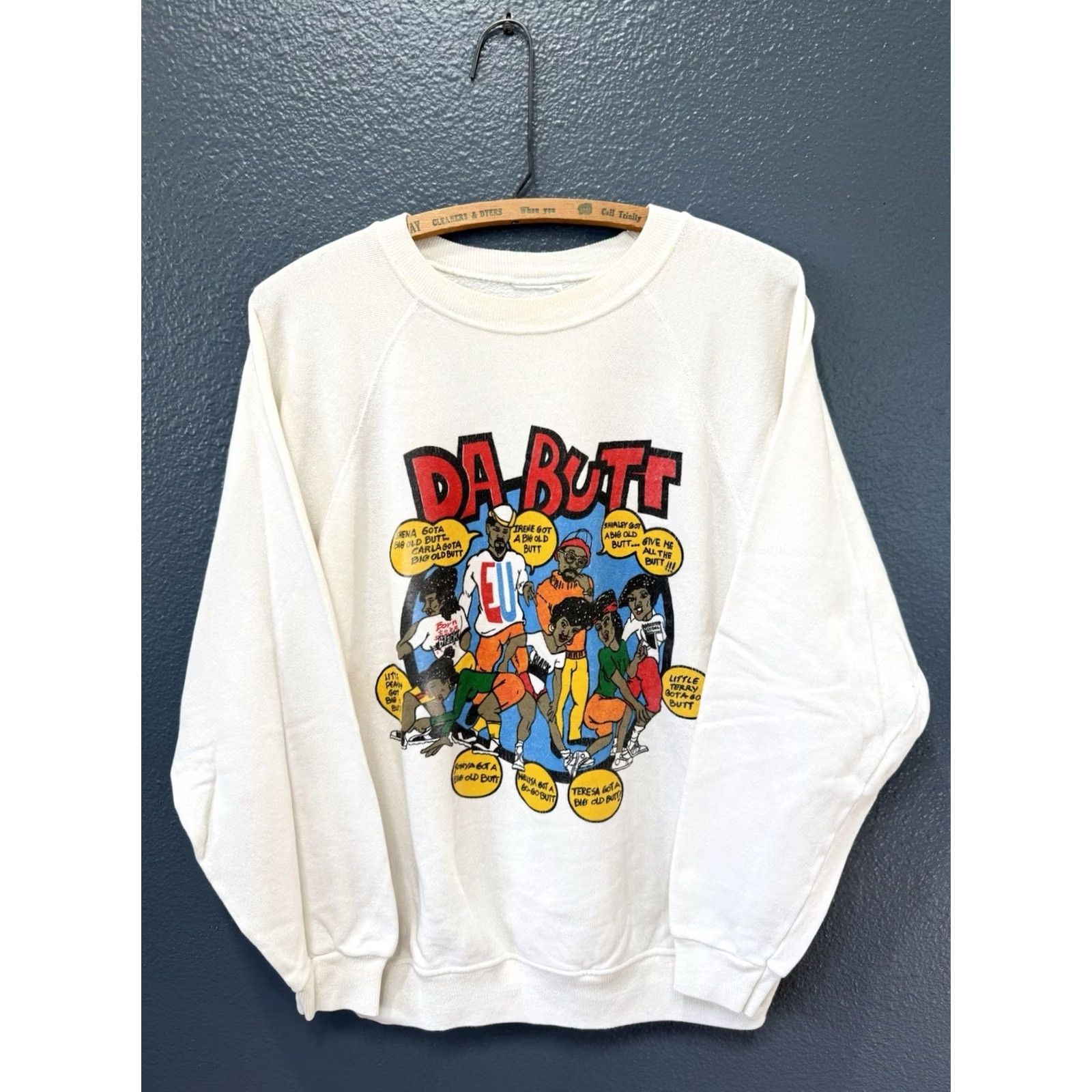 Vintage VINTAGE 90’s Da Butt Freaknick White Cotton Sweatshirt Mens Medium Size US M / EU 48-50 / 2 - 3 Thumbnail