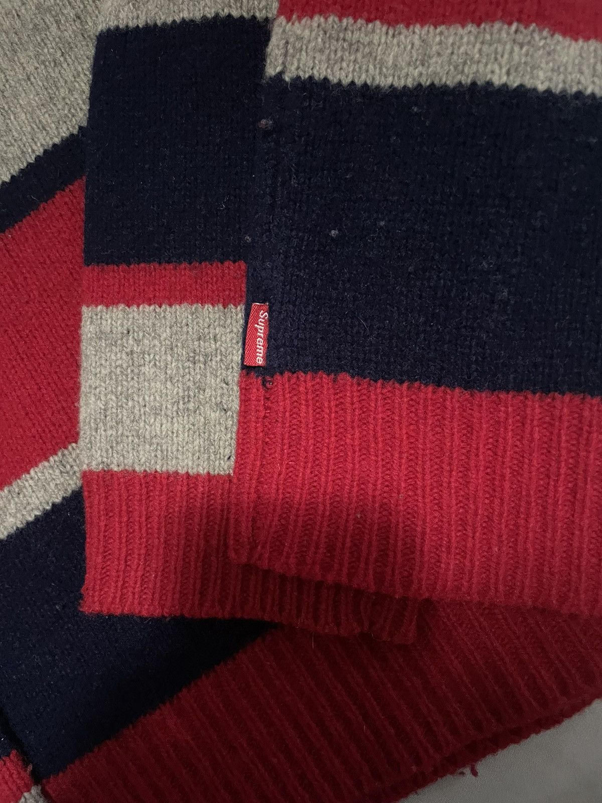Supreme SUPREME knitted sweater Size US L / EU 52-54 / 3 - 3 Thumbnail