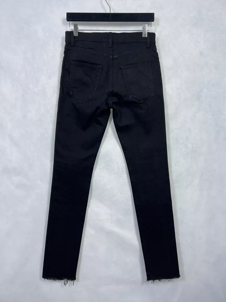 Saint Laurent Paris Saint Laurent 16fwD10 Basic Fringed Raw Jeans 2504-Nextarro Size US 28 / EU 44 - 2 Thumbnail