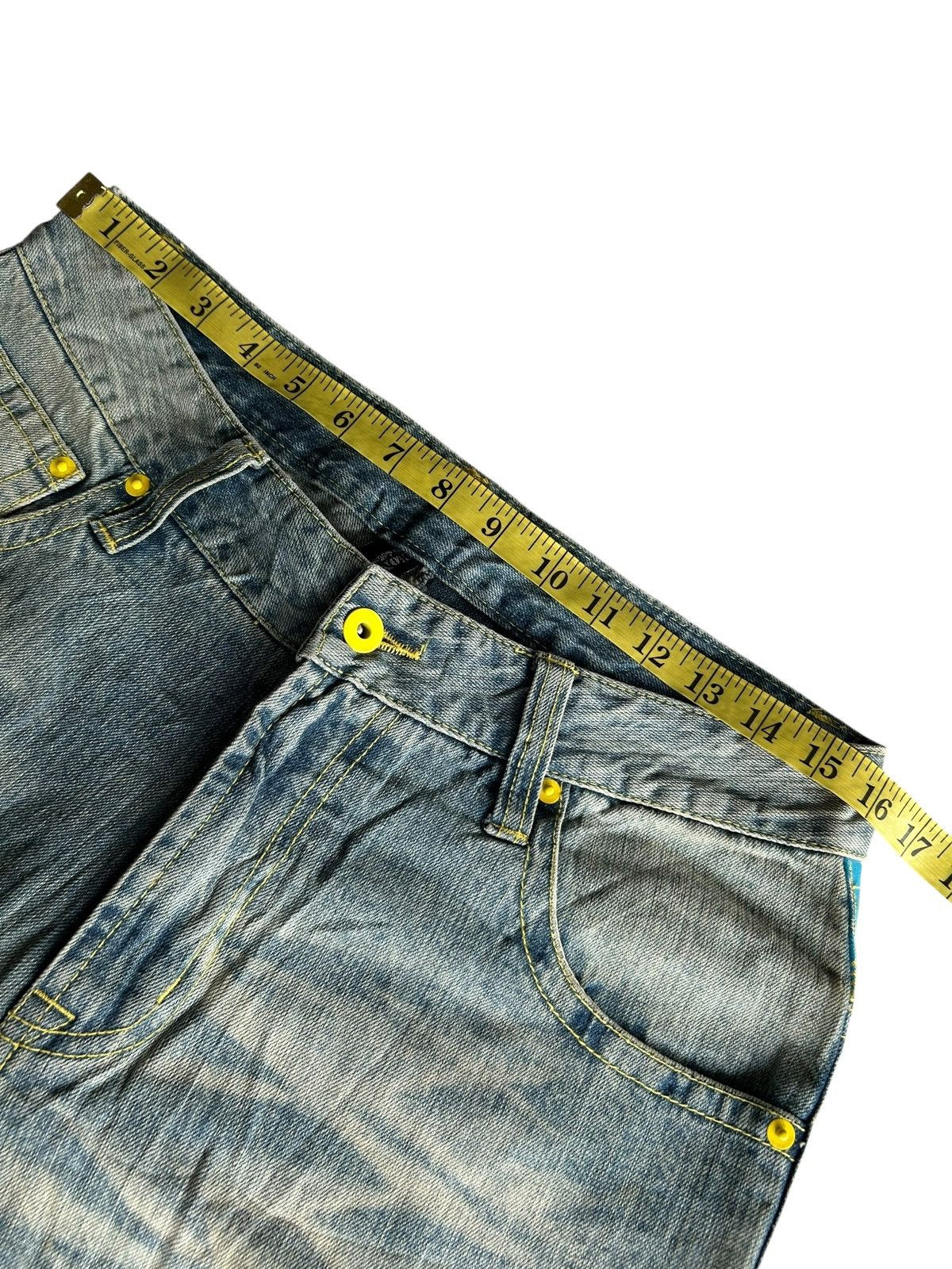 Kapital CLONE DEVGRU DAICOCK LOVE PEACE SURF BEACH DENIM JEANS RARE🎌 Size US 32 / EU 48 - 18 Thumbnail