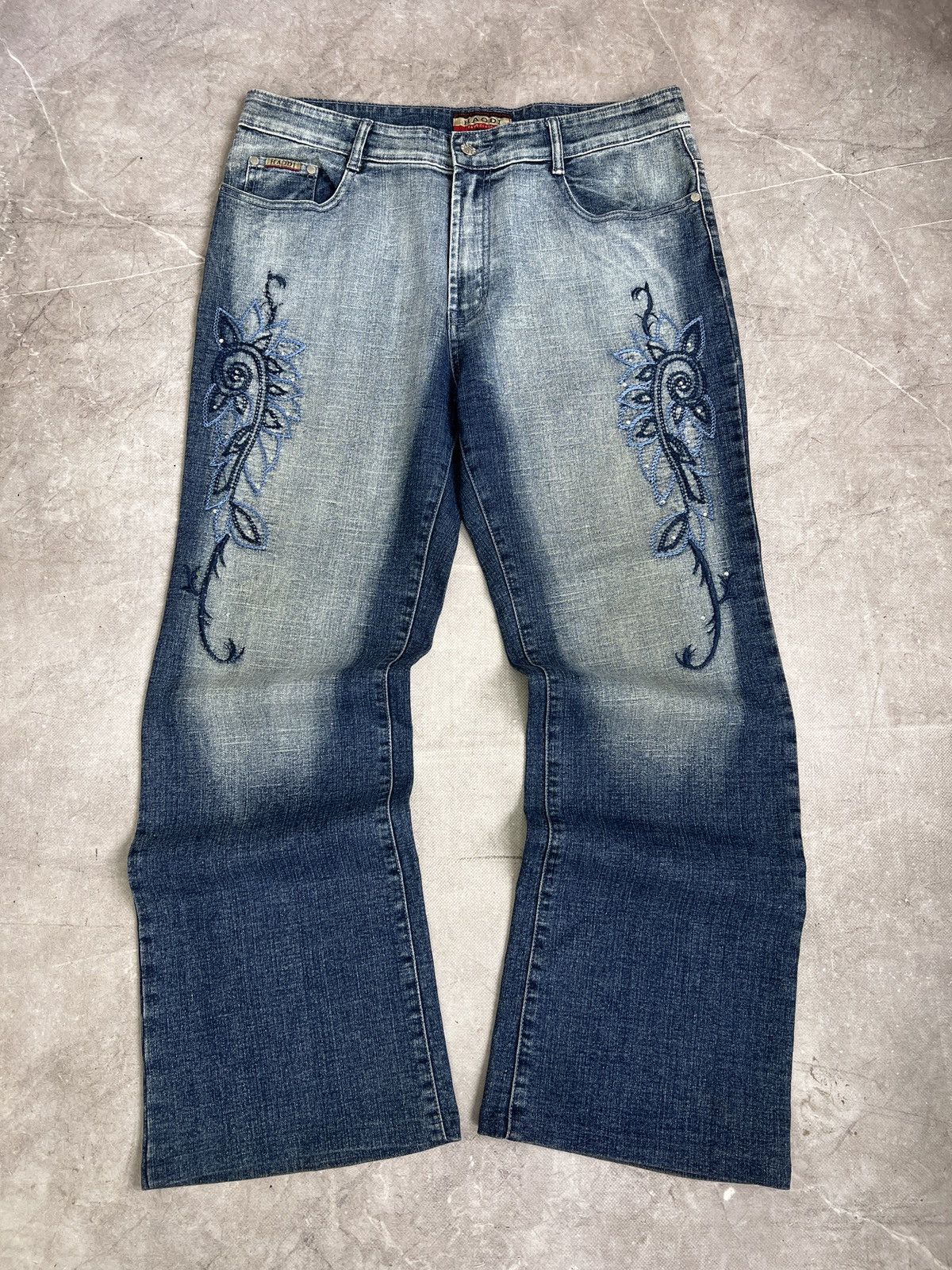 Tornado Mart Vintage tornado mart style washed baggy y2k hype Jeans Blue Size US 34 / EU 50 - 1 Thumbnail