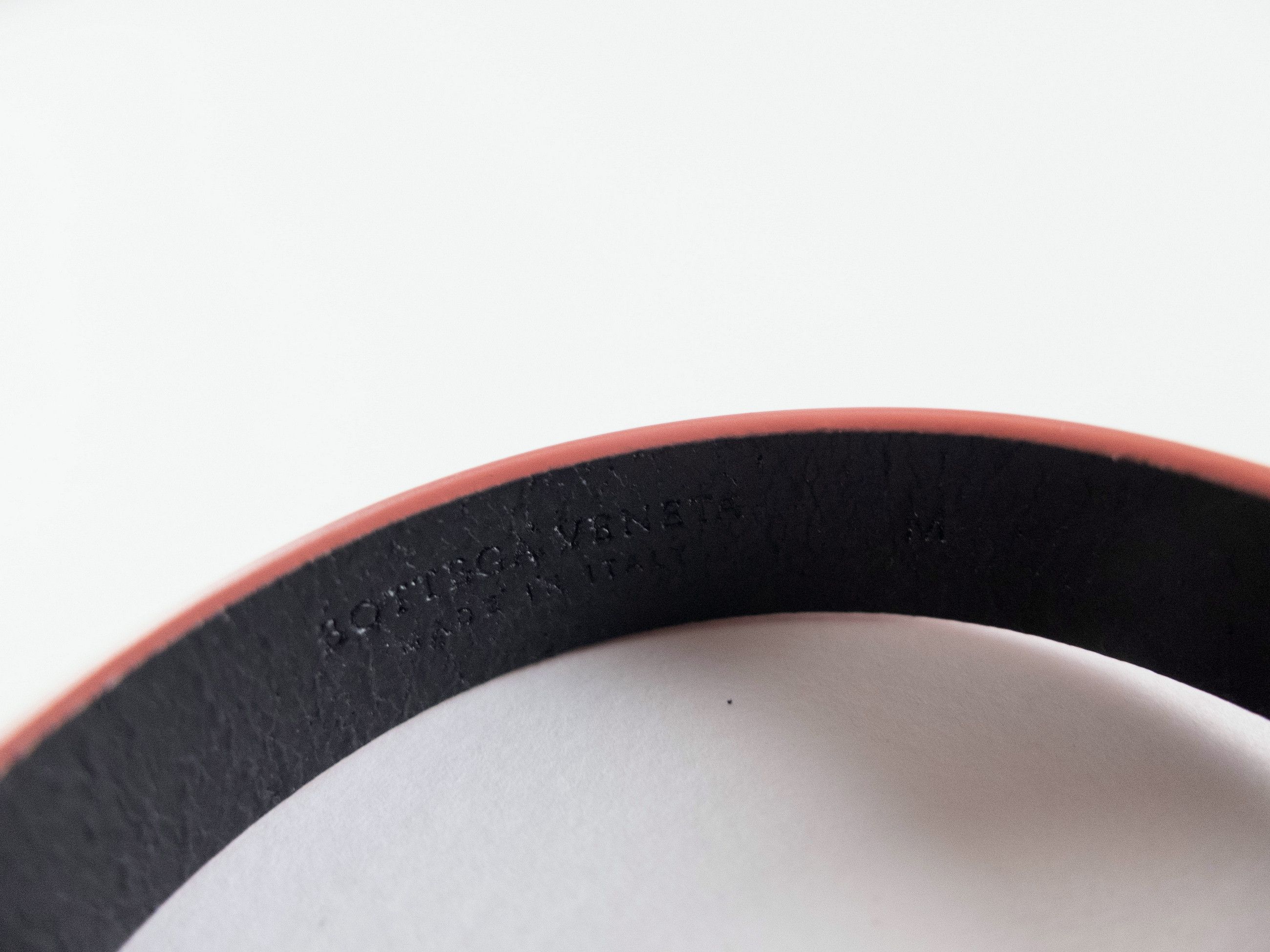 Bottega Veneta BOTTEGA VENETA pink leather Sterling silver bracelet Medium Size ONE SIZE - 6 Thumbnail