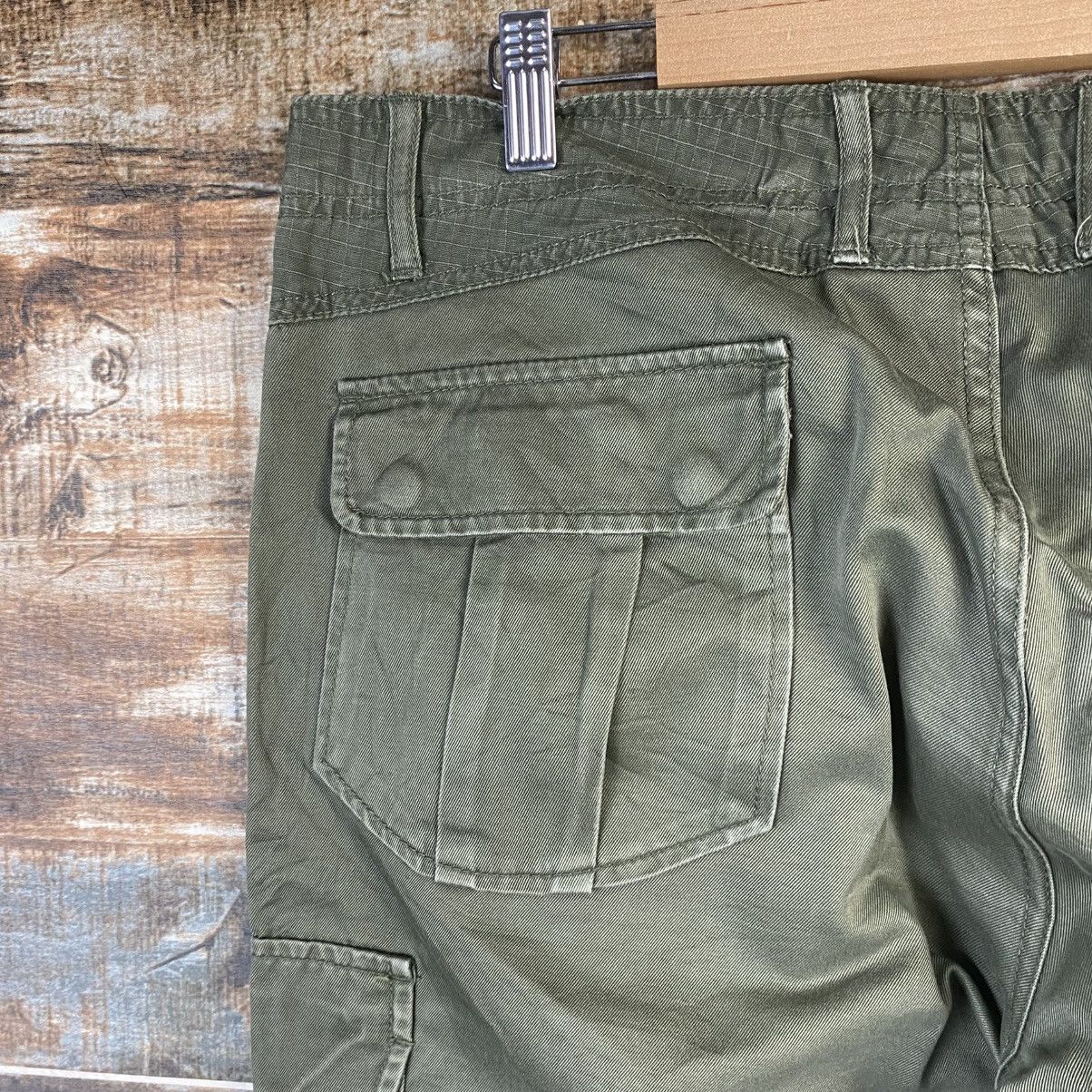 Airwalk DL Airwalk Green Cargo Multipocket Pants #C974 Size US 34 / EU 50 - 18 Thumbnail
