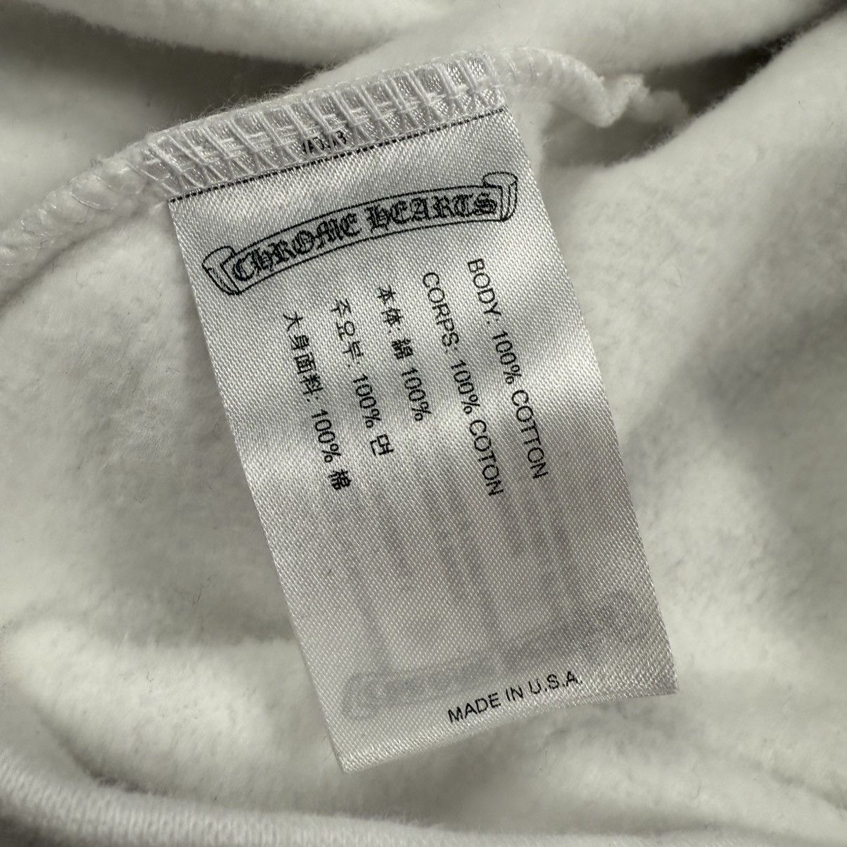 Chrome Hearts Chrome Hearts Horseshoe Floral ‘White’ Hoodie Size US L / EU 52-54 / 3 - 8 Thumbnail