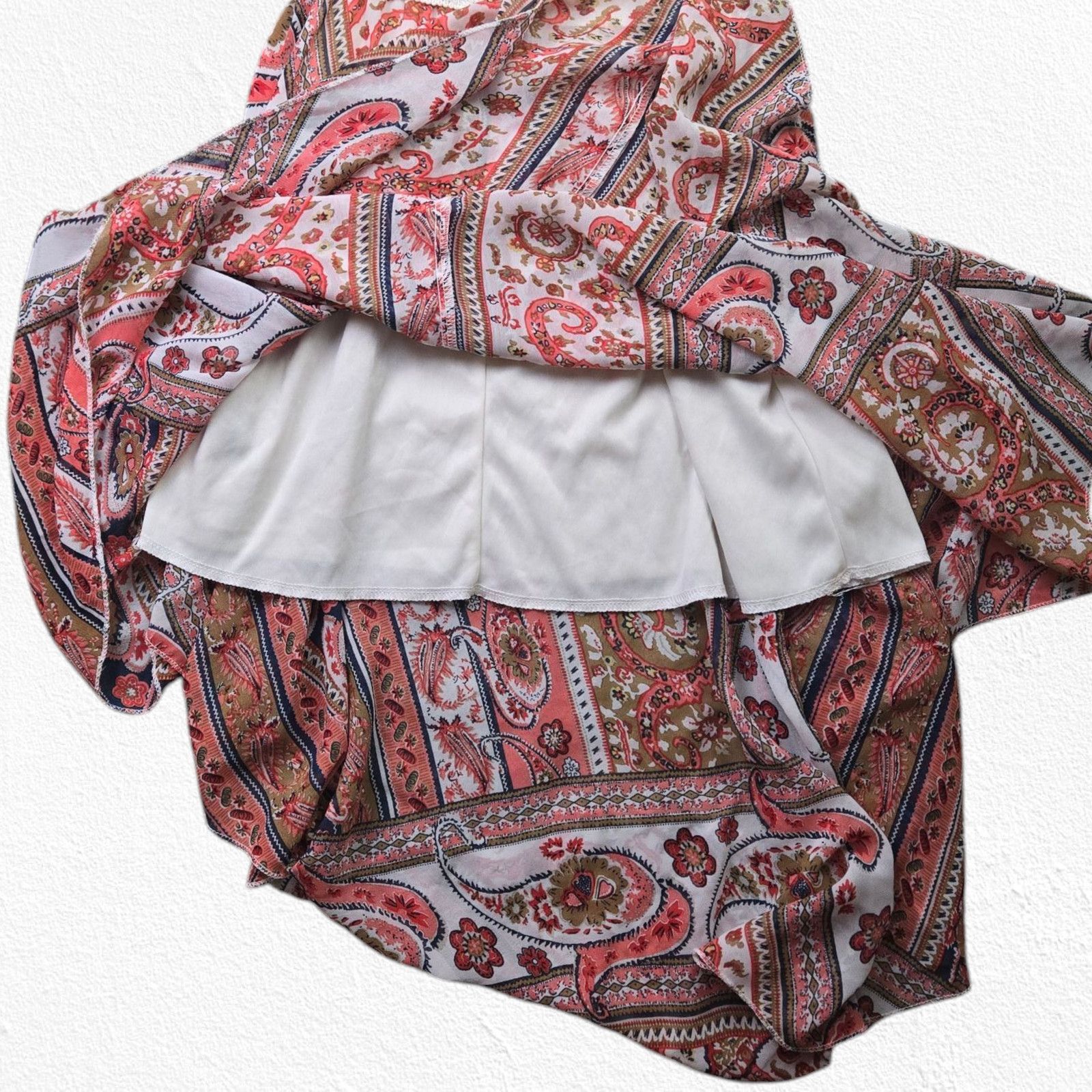 Other Paisley Strapless Boho High Low Dress Size Medium Size M / US 6-8 / IT 42-44 - 8 Thumbnail