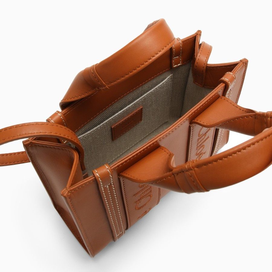 Chloe o1d2blof0824 Size : OS / Mini Leather Bags in Brown Size ONE SIZE - 4 Thumbnail