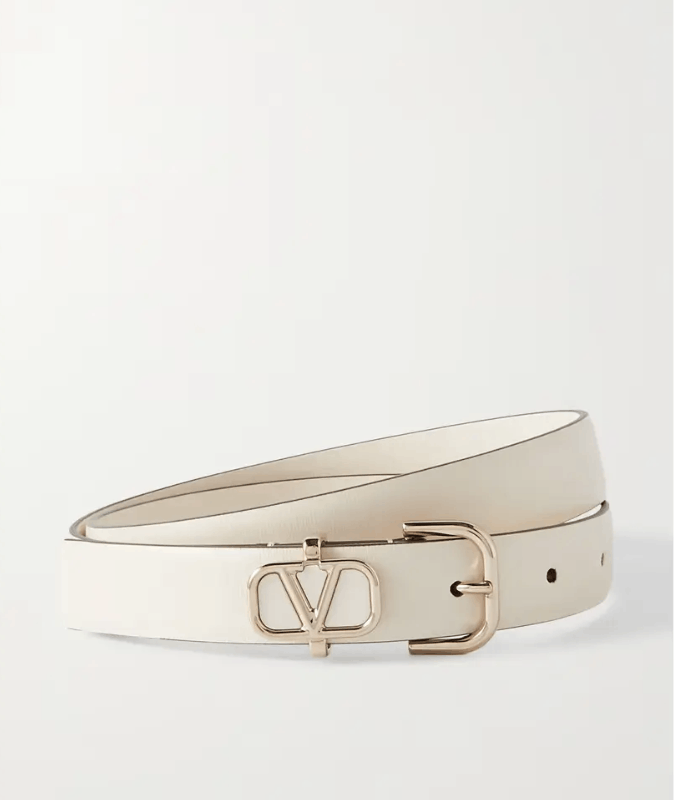 Valentino (Size EU 75) Valentino Garavani VCHAIN leather waist belt Size ONE SIZE - 1 Thumbnail