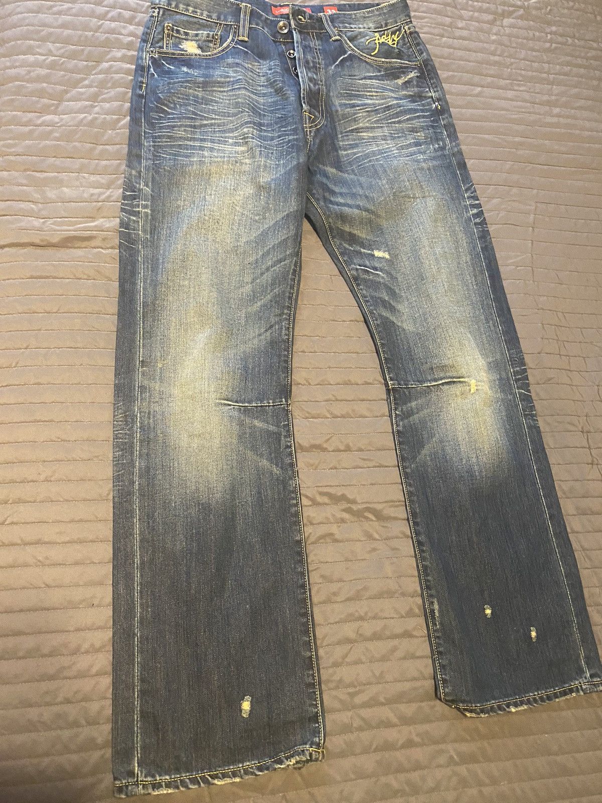 Christian Audigier One of a kind Devil Ed Hardy jeans 32 Size US 32 / EU 48 - 8 Thumbnail