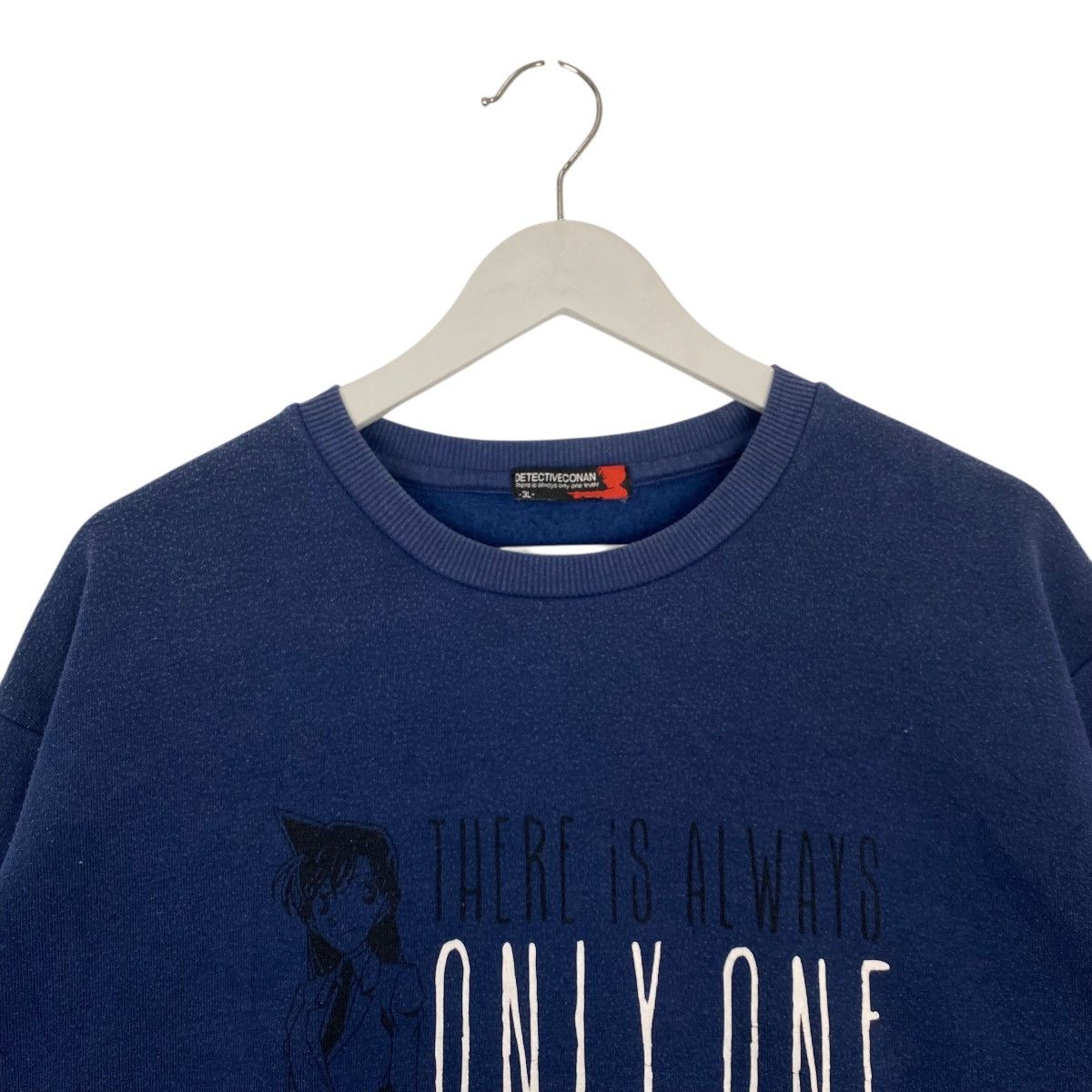 Other Vintage Japanese Anime Detective Conan Crewneck NavyBlue Size US L / EU 52-54 / 3 - 4 Thumbnail