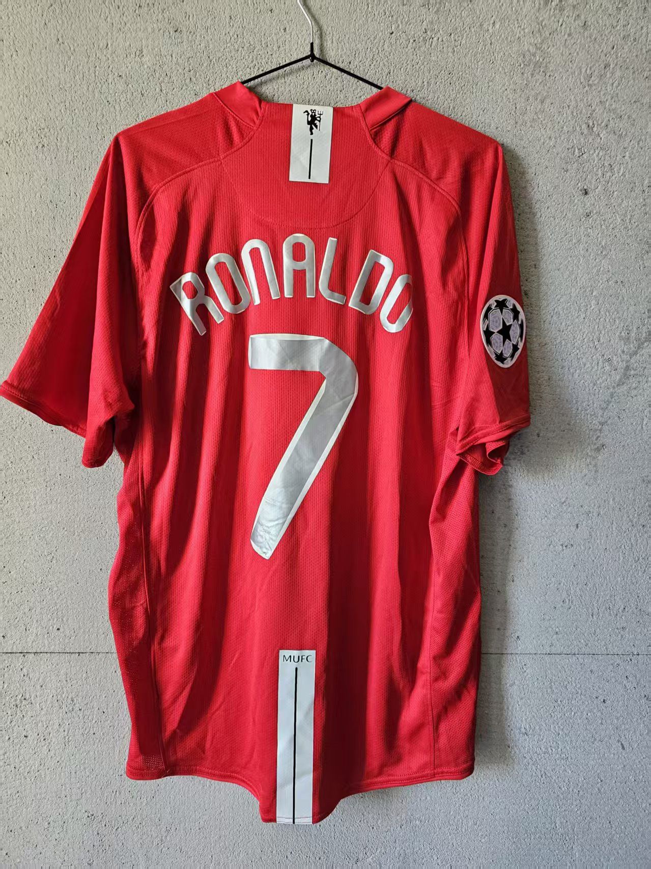 Other 2008 MUFC #7 C Ronaldo Jersey Home Size US XL / EU 56 / 4 - 2 Thumbnail