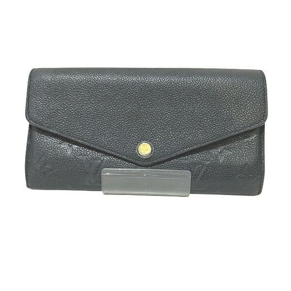 Louis Vuitton Louis Vuitton Portefeuille Sarah Monogram Empreinte Long Wallet Leather Long Wallet M61182 DUTY FREE for USA