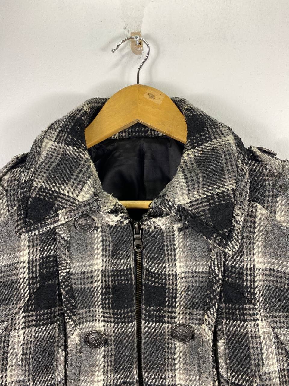PPFM ppfm japanese brand wool bondage jacket nice design Size US S / EU 44-46 / 1 - 2 Thumbnail