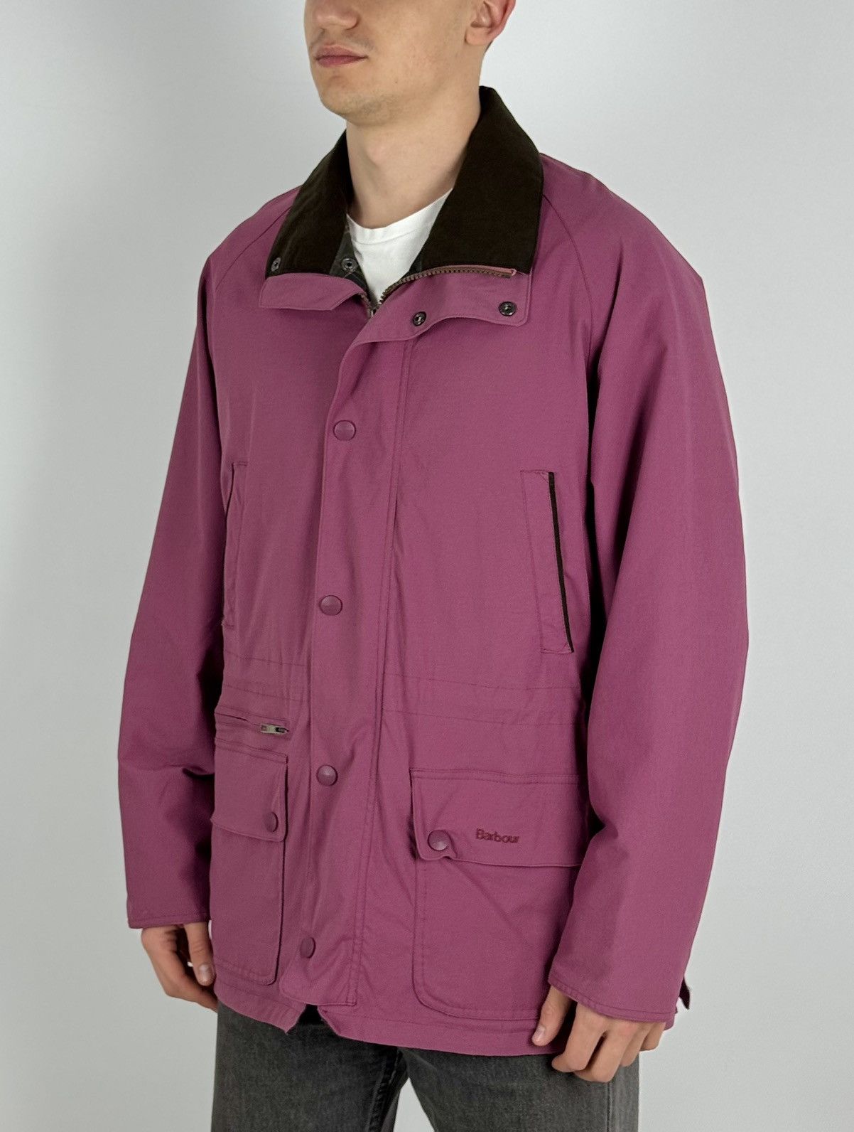Barbour Barbour Breathable Nylon Mauve Purple Hunting Jacket M Size US M / EU 48-50 / 2 - 2 Thumbnail