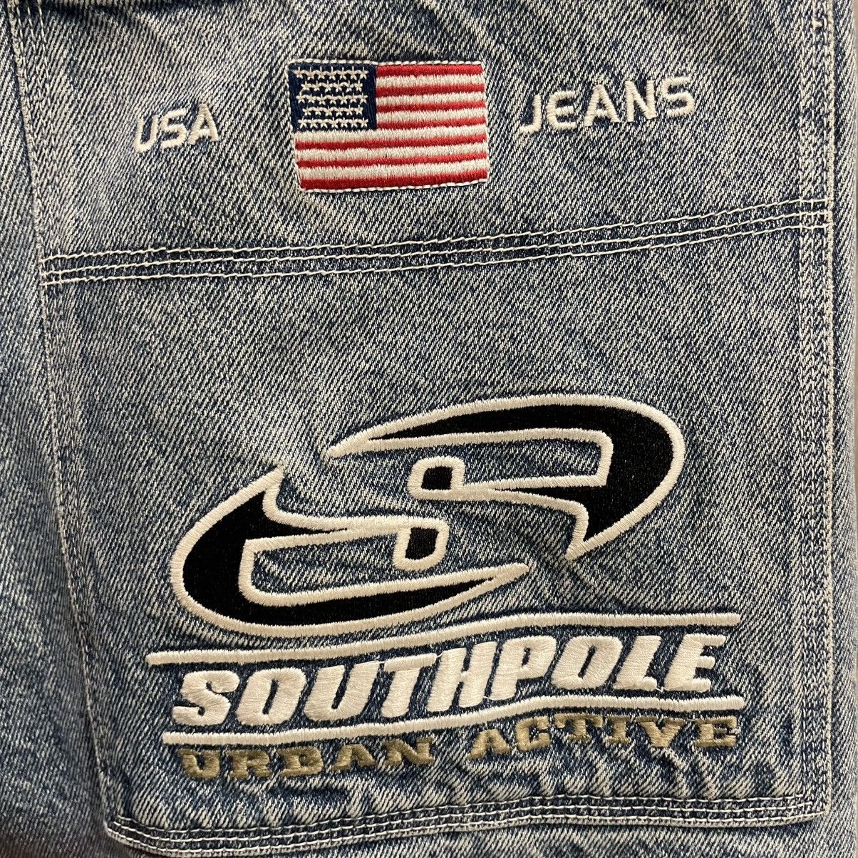 Southpole Vintage Southpole Baggy Jeans embroidery Size US 32 / EU 48 - 8 Thumbnail