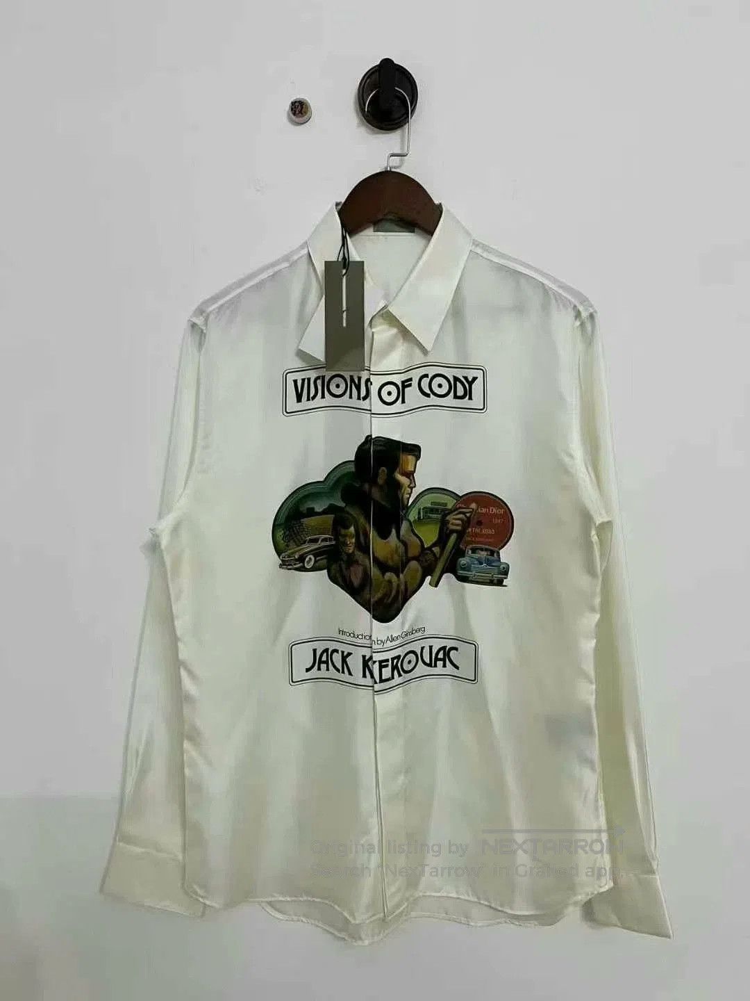 Dior dior long sleeve silk artist logo shirt. Size US L / EU 52-54 / 3 - 1 Thumbnail