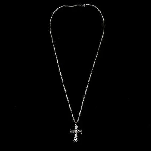 Other Vamp Cross Necklace Punk Opium Chain Size ONE SIZE - 2 Thumbnail