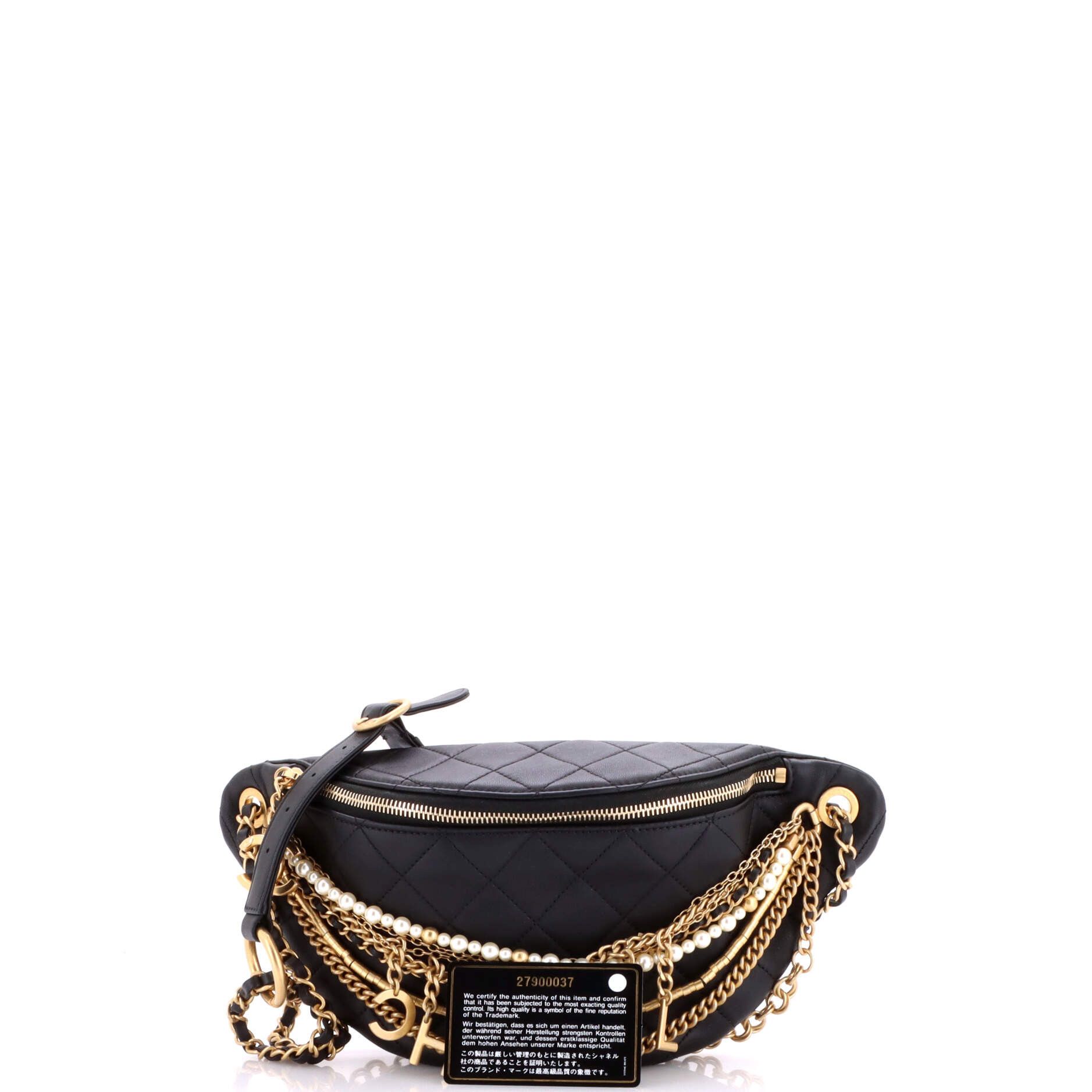 Chanel All About Chains Waist Bag Quilted Lambskin Size ONE SIZE - 1 Thumbnail