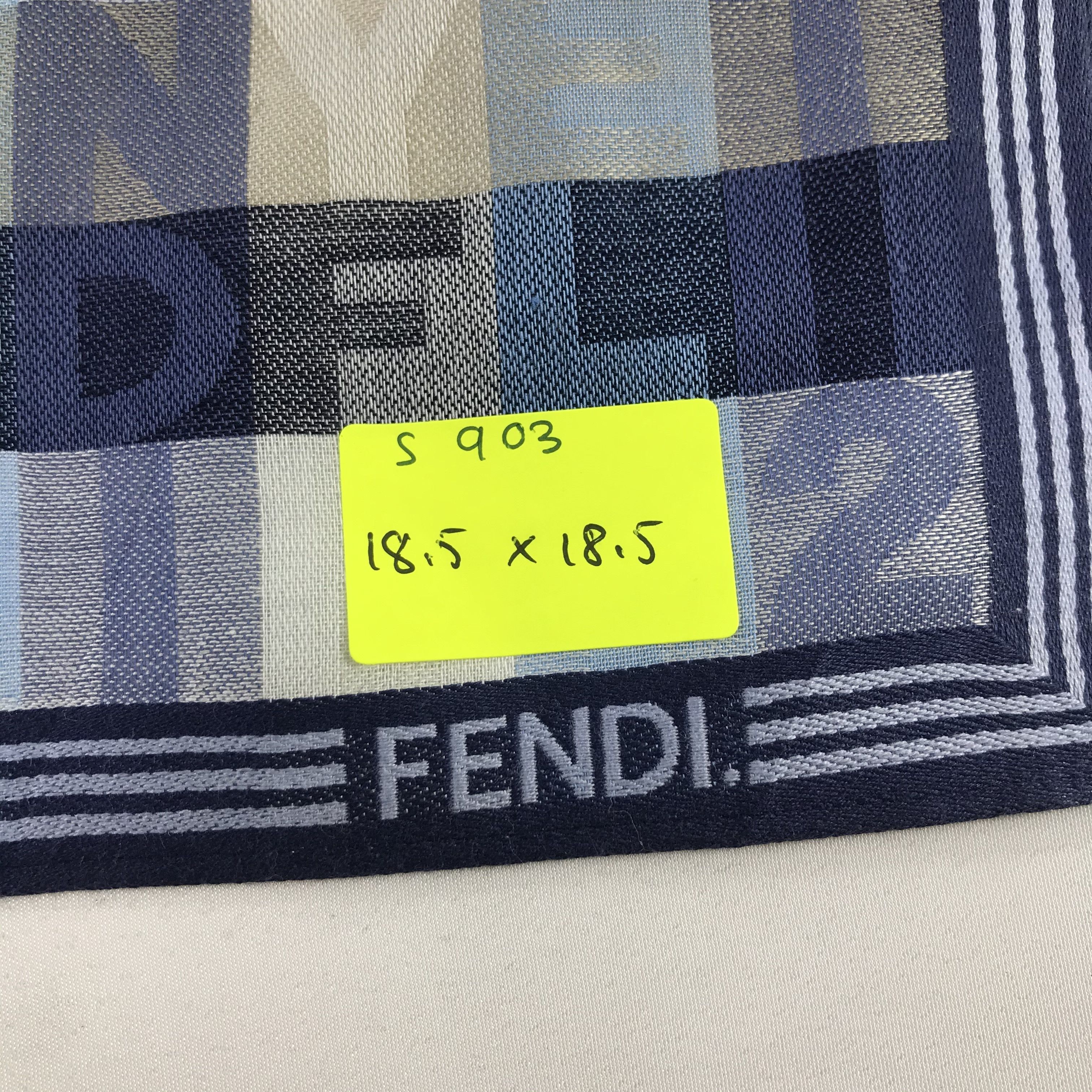 Vintage Vintage Fendi Bandana / Handkerchief / Neckerchief - S903 Size ONE SIZE - 5 Thumbnail