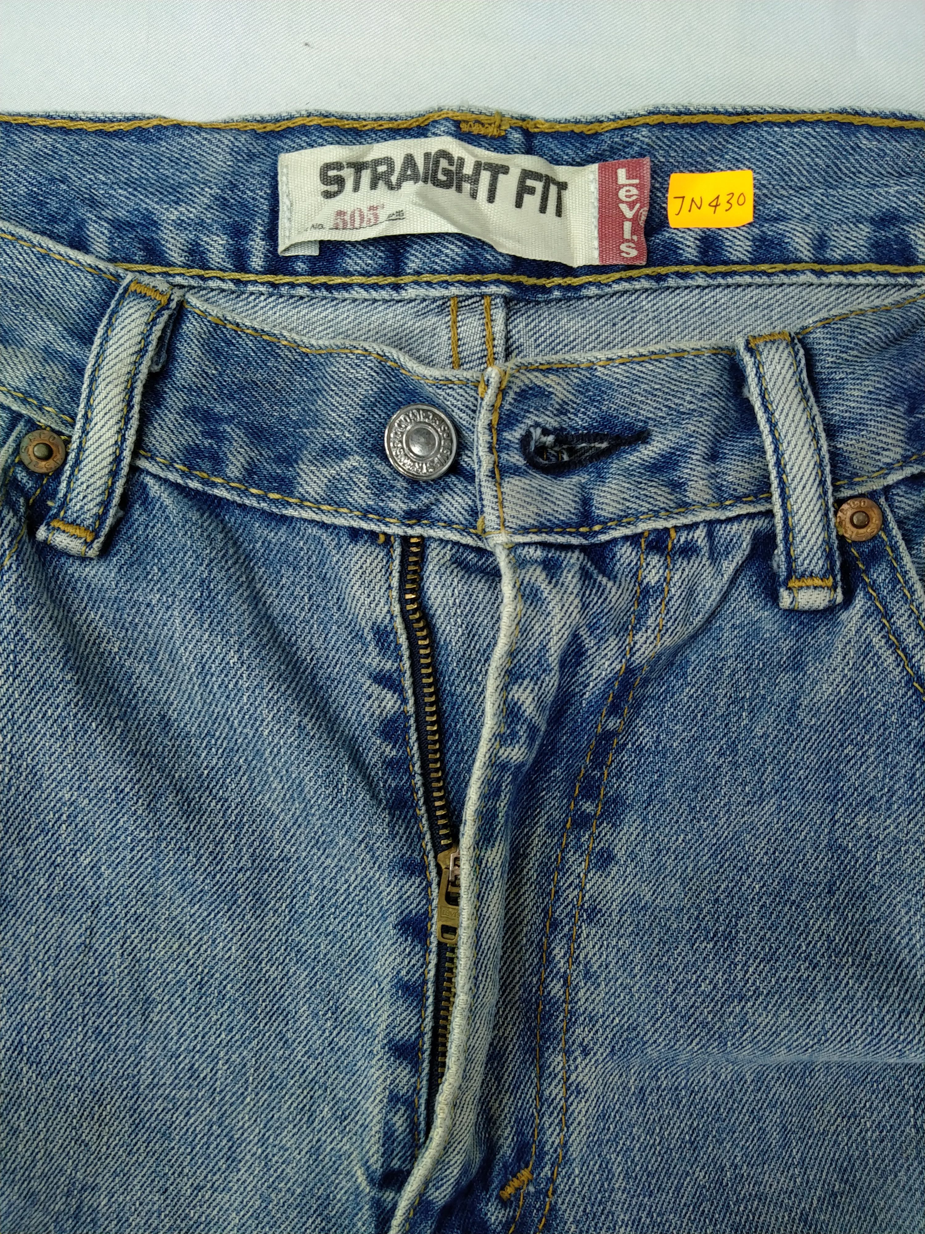 Levi's Dirty Blue Vintage Levi's 550 Straight Fit Denim 36x30 JN430 Size US 36 / EU 52 - 7 Thumbnail