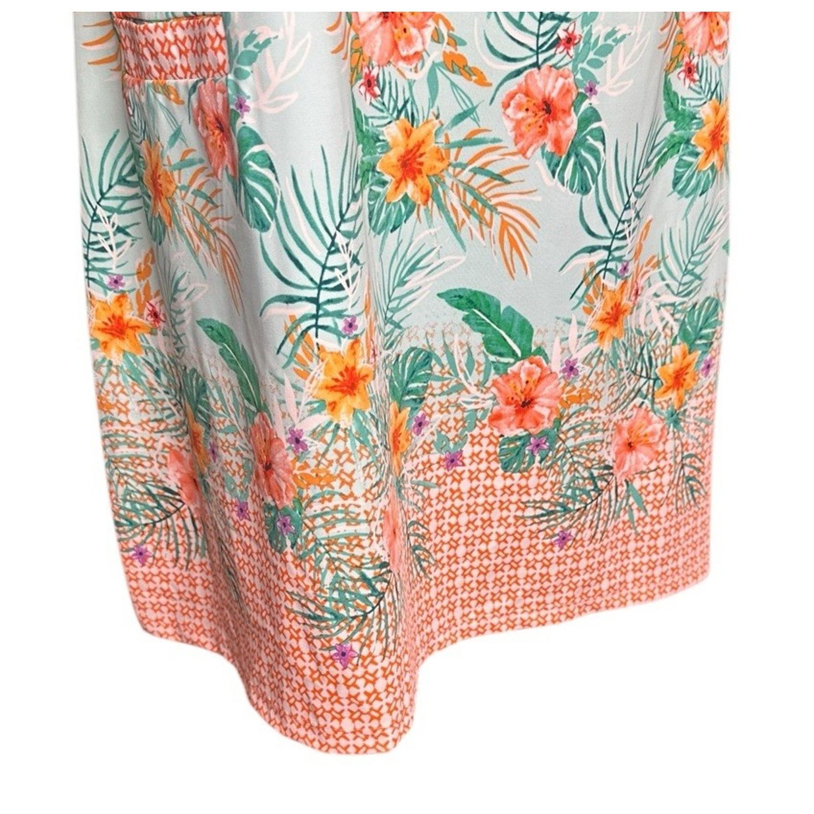 Other CABANA LIFE Cayman Print UPF Shift Dress M Swim Cover Beach Size M / US 6-8 / IT 42-44 - 5 Thumbnail
