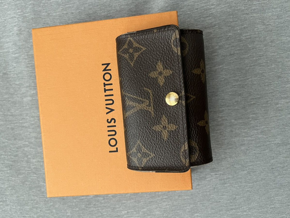 Louis Vuitton Fire Red Taigarama Monogram Pocket Organizer