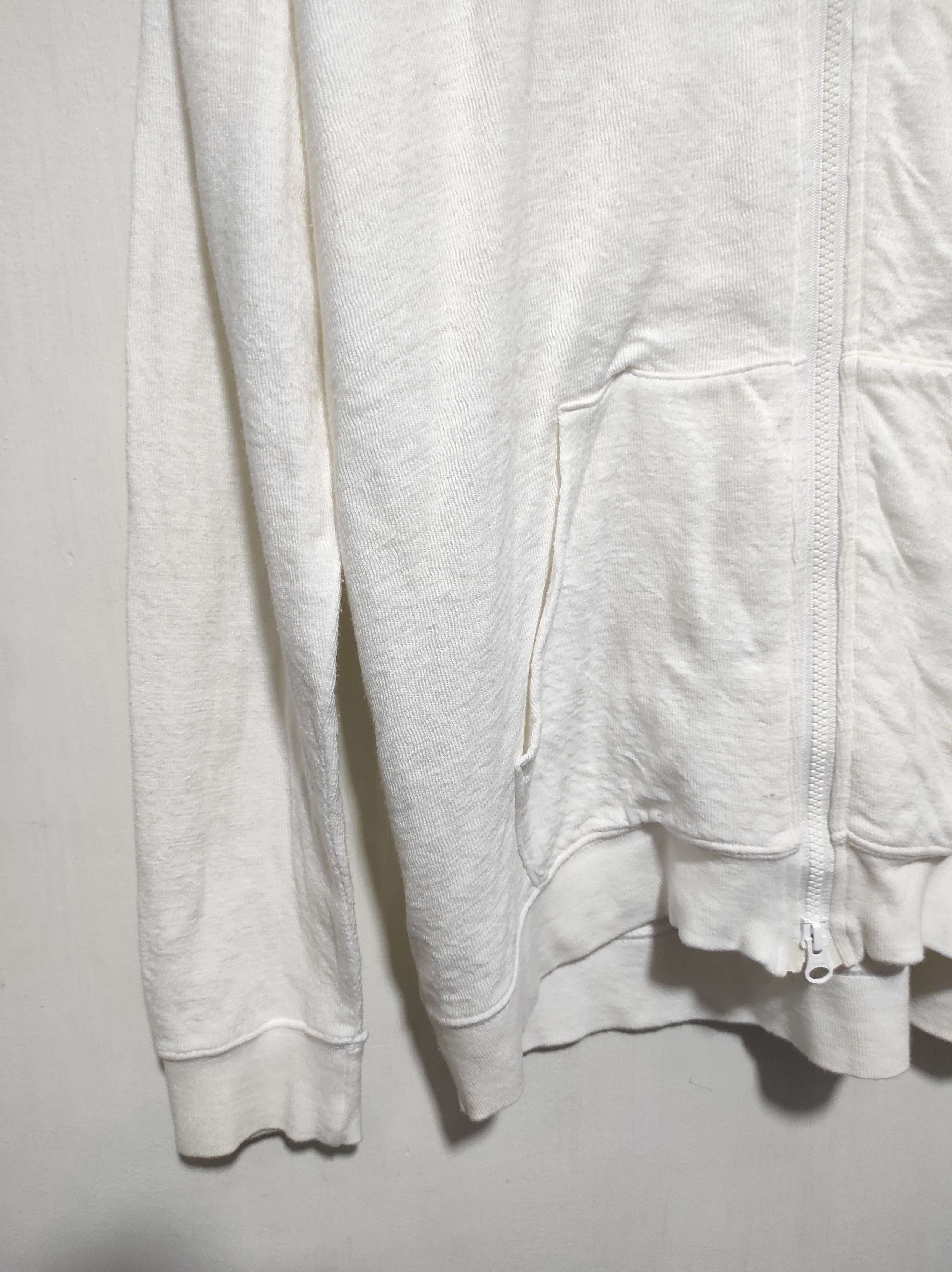 MOUSSY Azul by Moussy White Zip Fur Hoodie LGB style Size US L / EU 52-54 / 3 - 9 Thumbnail