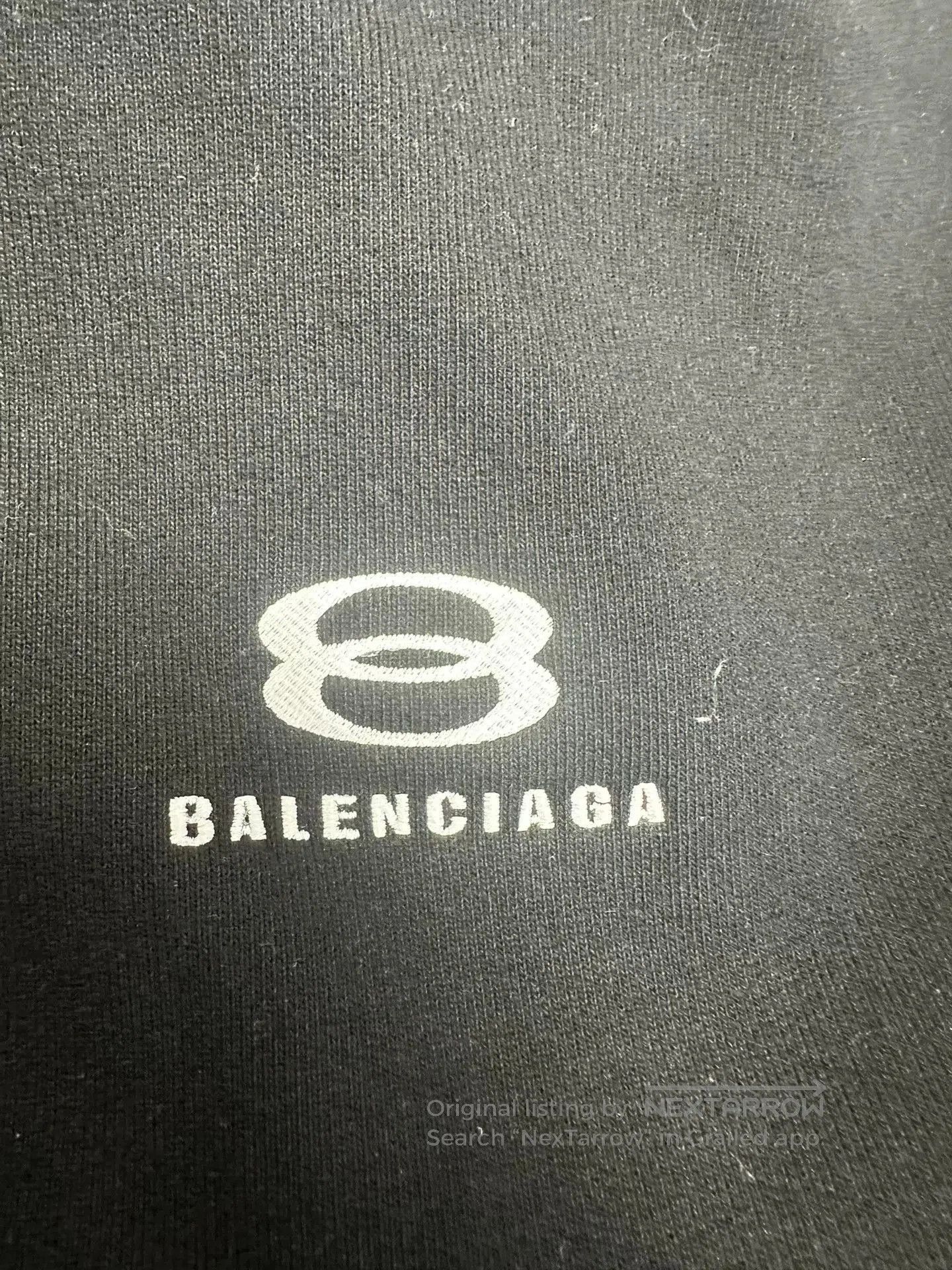 Balenciaga Balenciaga Logo Print Hooded Jacket. Size US S / EU 44-46 / 1 - 3 Thumbnail